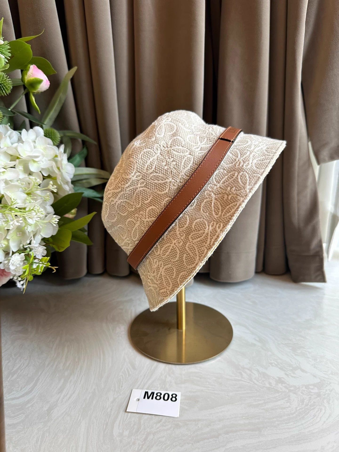 Loewe LOEWE Classic Logo Fisherman Hat 57cm M808 Size ONE SIZE - 6 Thumbnail