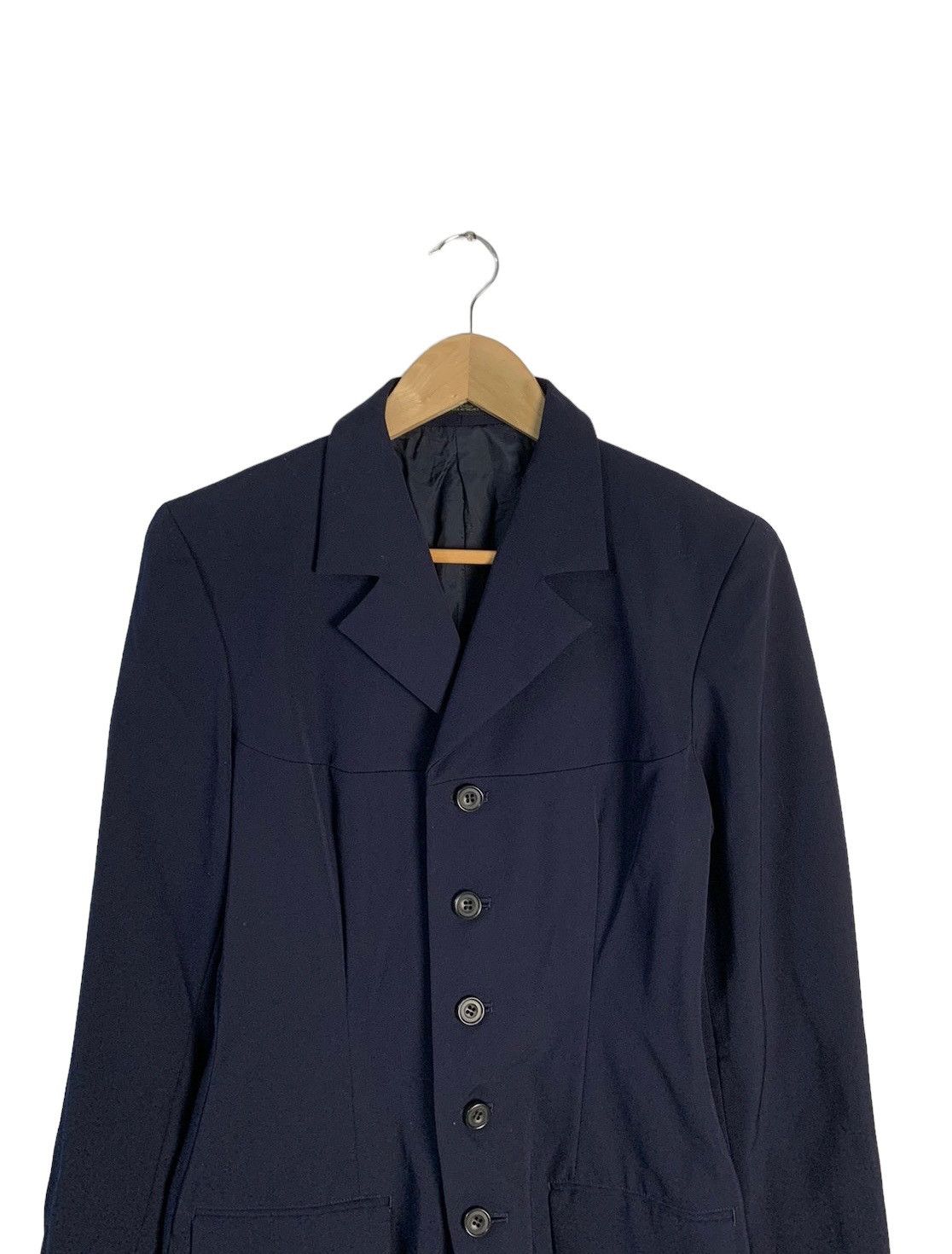 Yohji Yamamoto Yohji Yamamoto Signature Long Jacket Size S / US 4 / IT 40 - 4 Thumbnail