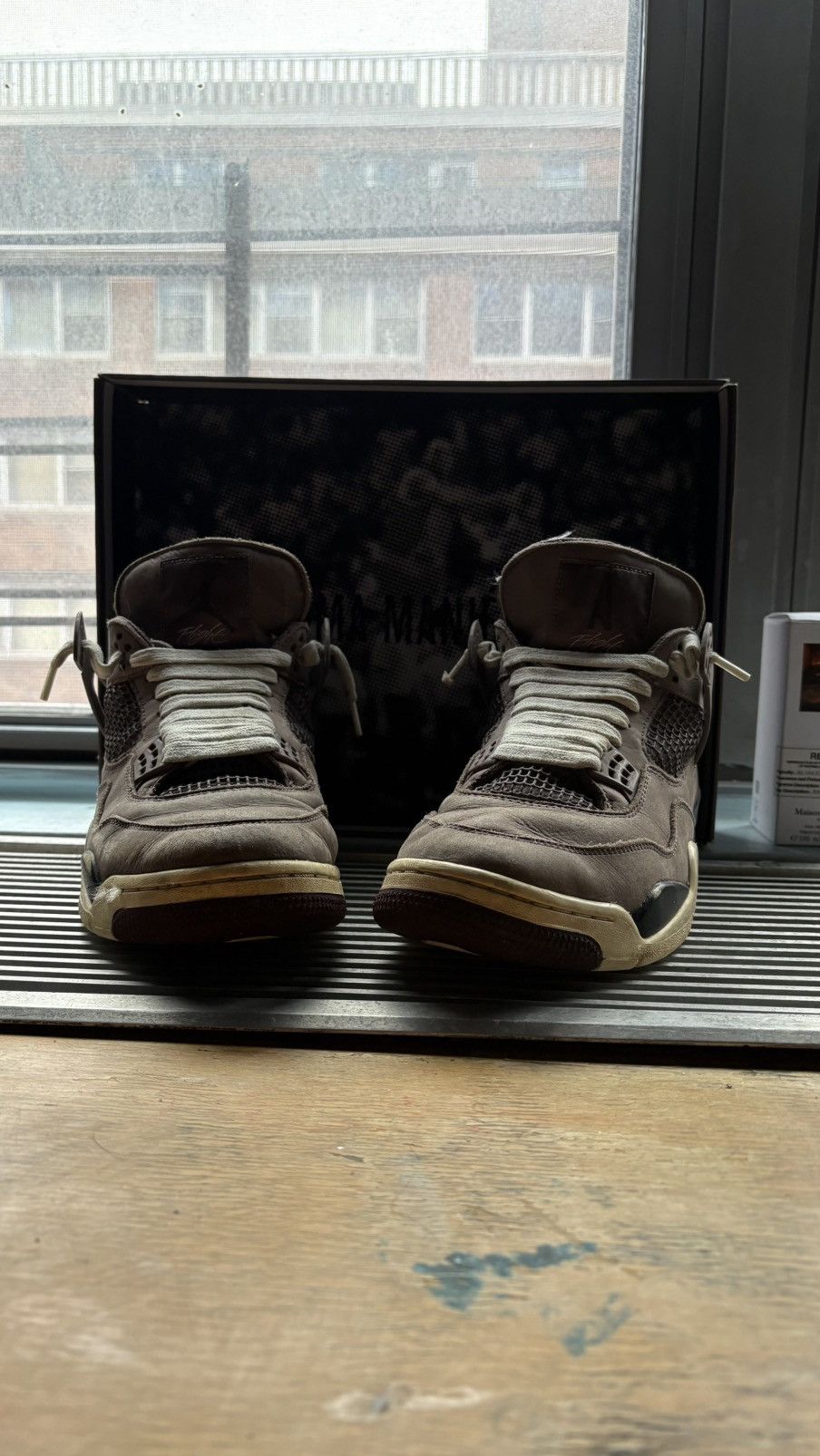 A Ma Maniere × Jordan Brand Jordan 4 A Ma Maniere Violet Ore Size US 11 / EU 44 - 4 Thumbnail