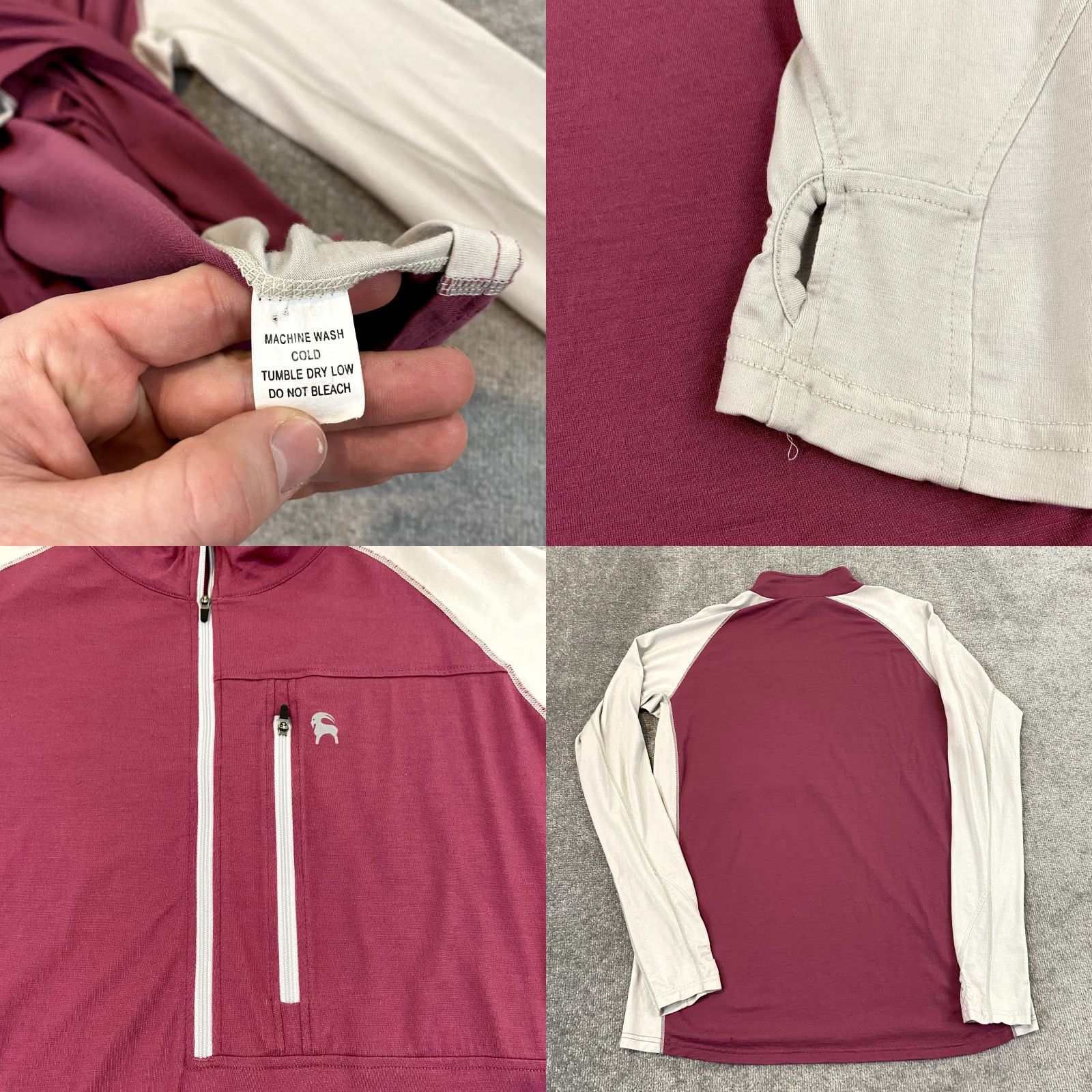 Vintage VINTAGE Backcountry Sweater Men XL Tall Pullover 1/2 Zip Pink Outdoor Hiking Trail Winter Size US XL / EU 56 / 4 - 8 Thumbnail