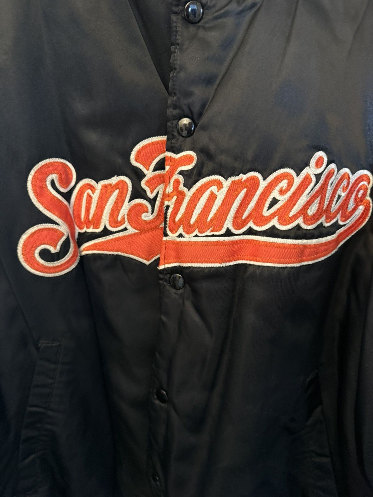 Starter Vintage 1990’s San Francisco Giants Satin Jacket XXL Size US XXL / EU 58 / 5 - 5 Thumbnail