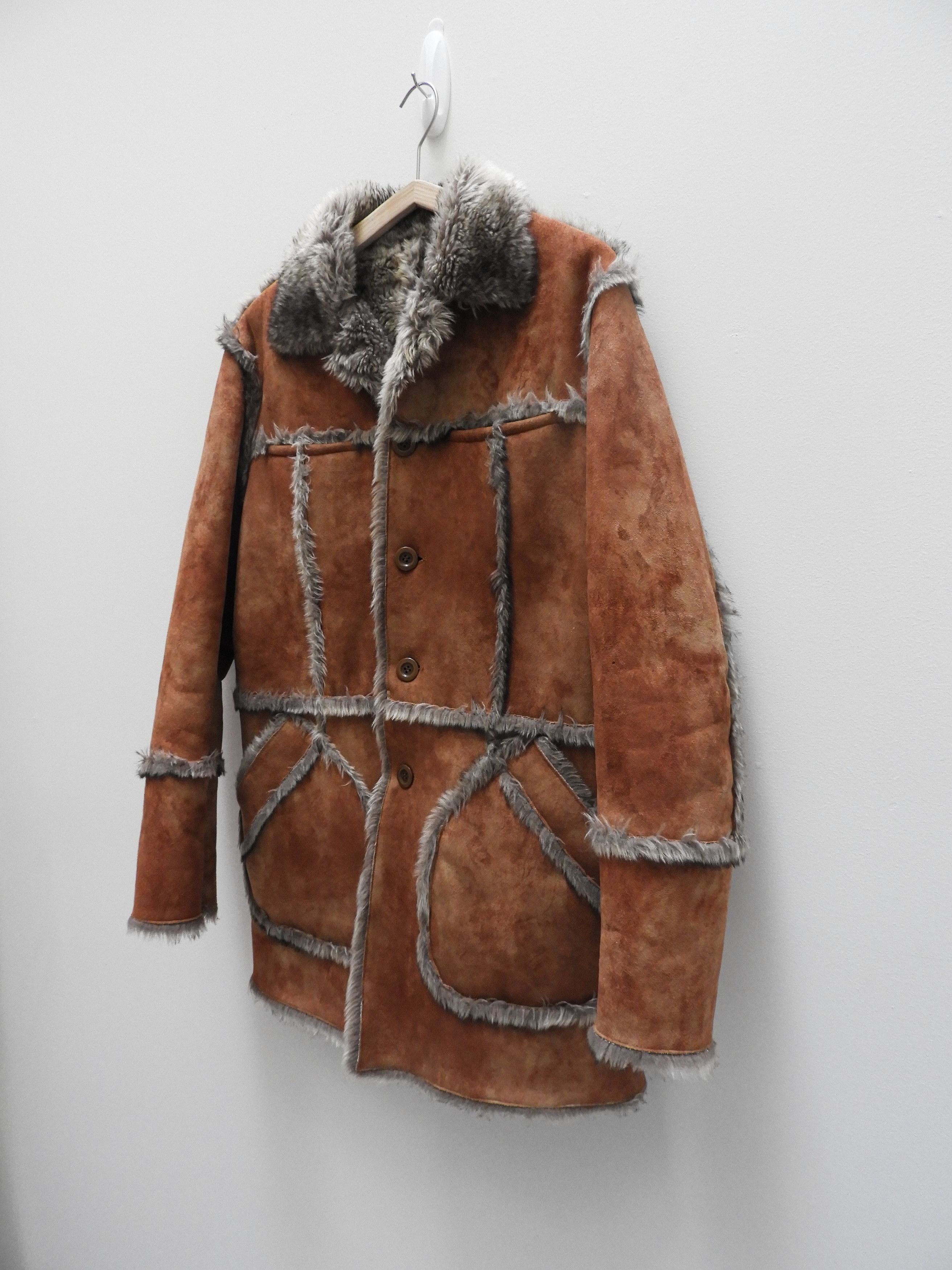 291295=Homme 291295 = Homme Fur Coat Size US L / EU 52-54 / 3 - 6 Thumbnail
