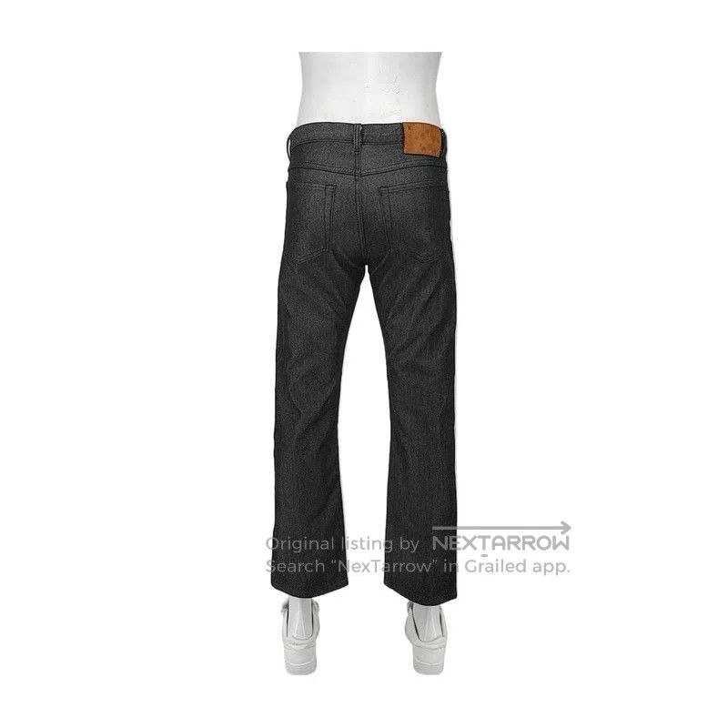 Louis Vuitton Louis Vuitton Black Wool Denim Pants for Men . Size US 40 / EU 56 - 2 Thumbnail