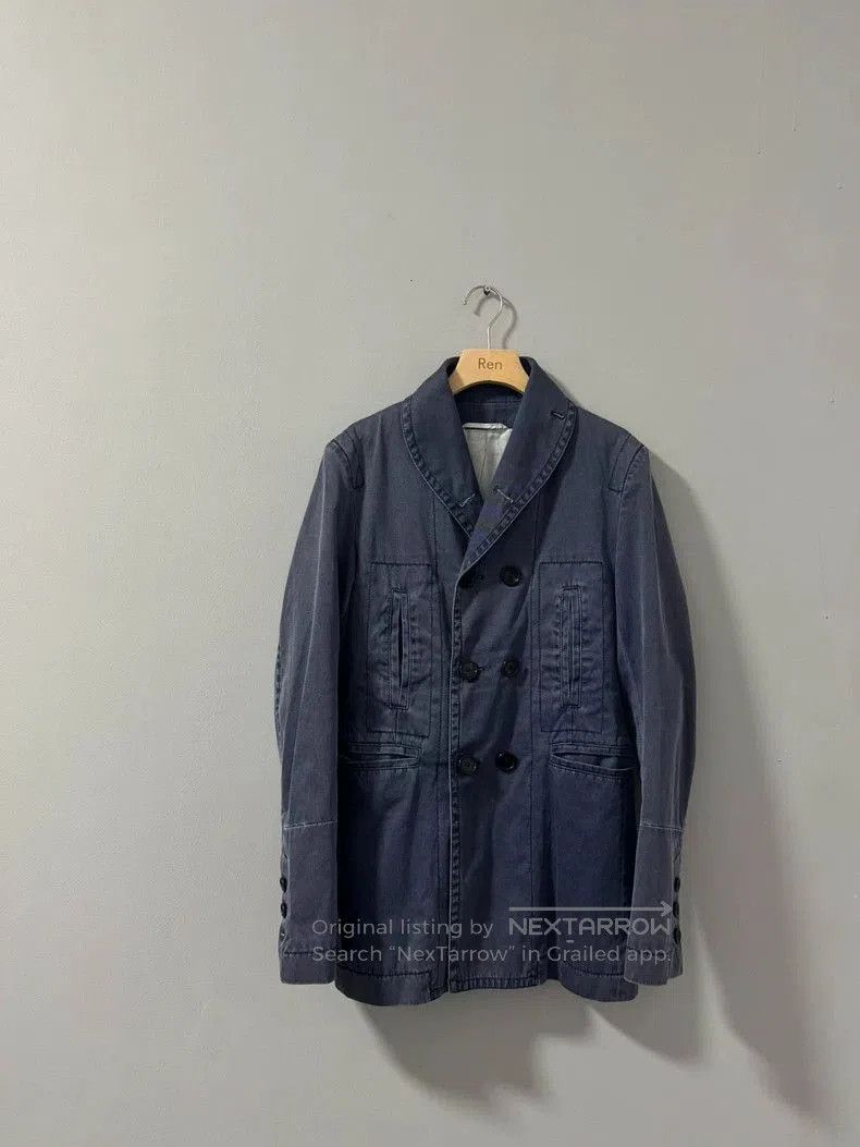 Ann Demeulemeester Ann Demeulemeester Washed Court Blazer. Size US XXS / EU 40 - 1 Thumbnail