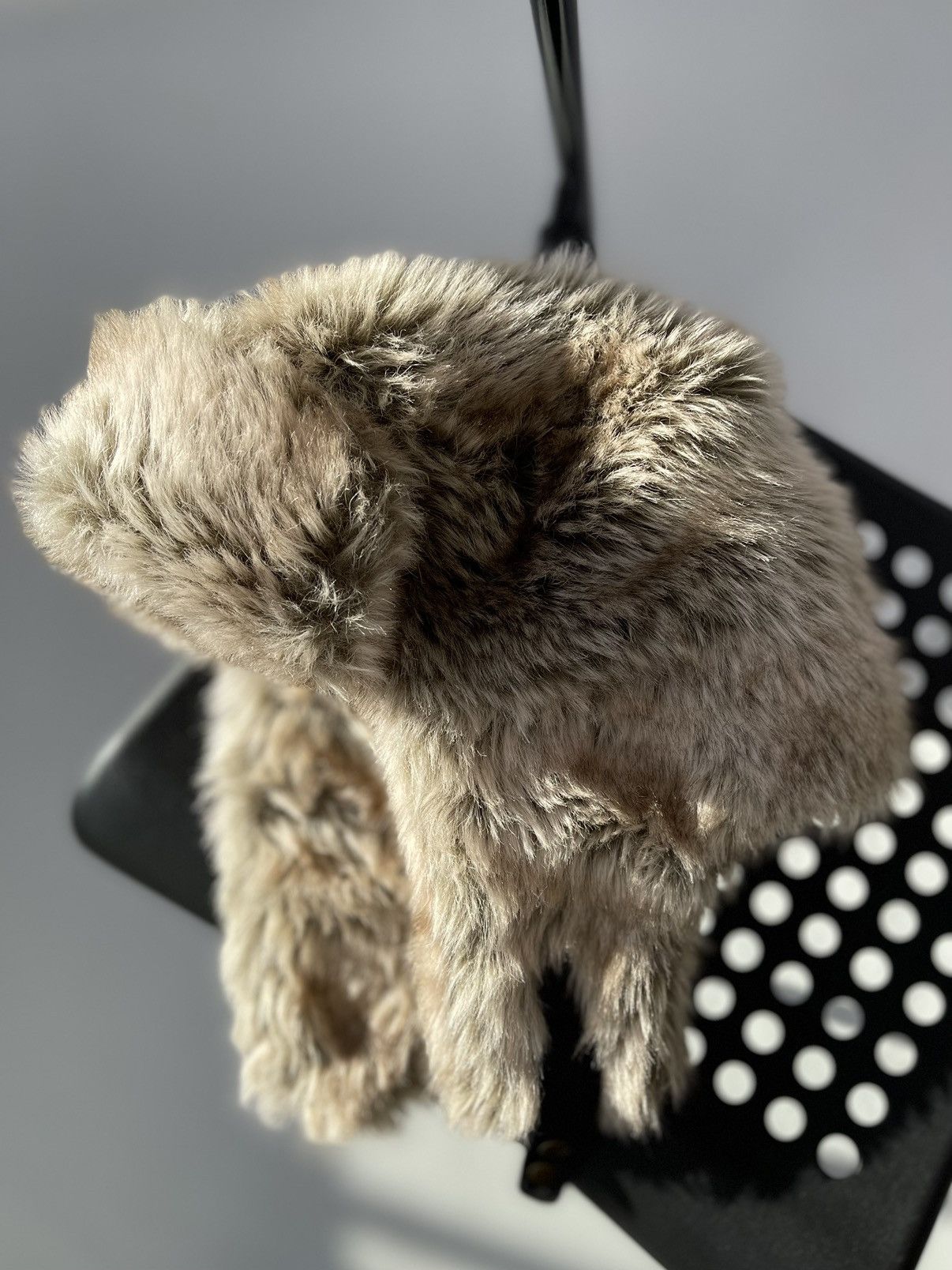 Vintage Vintage fuzzy mohair japanese ushanka hat avant garde Size ONE SIZE - 12 Thumbnail