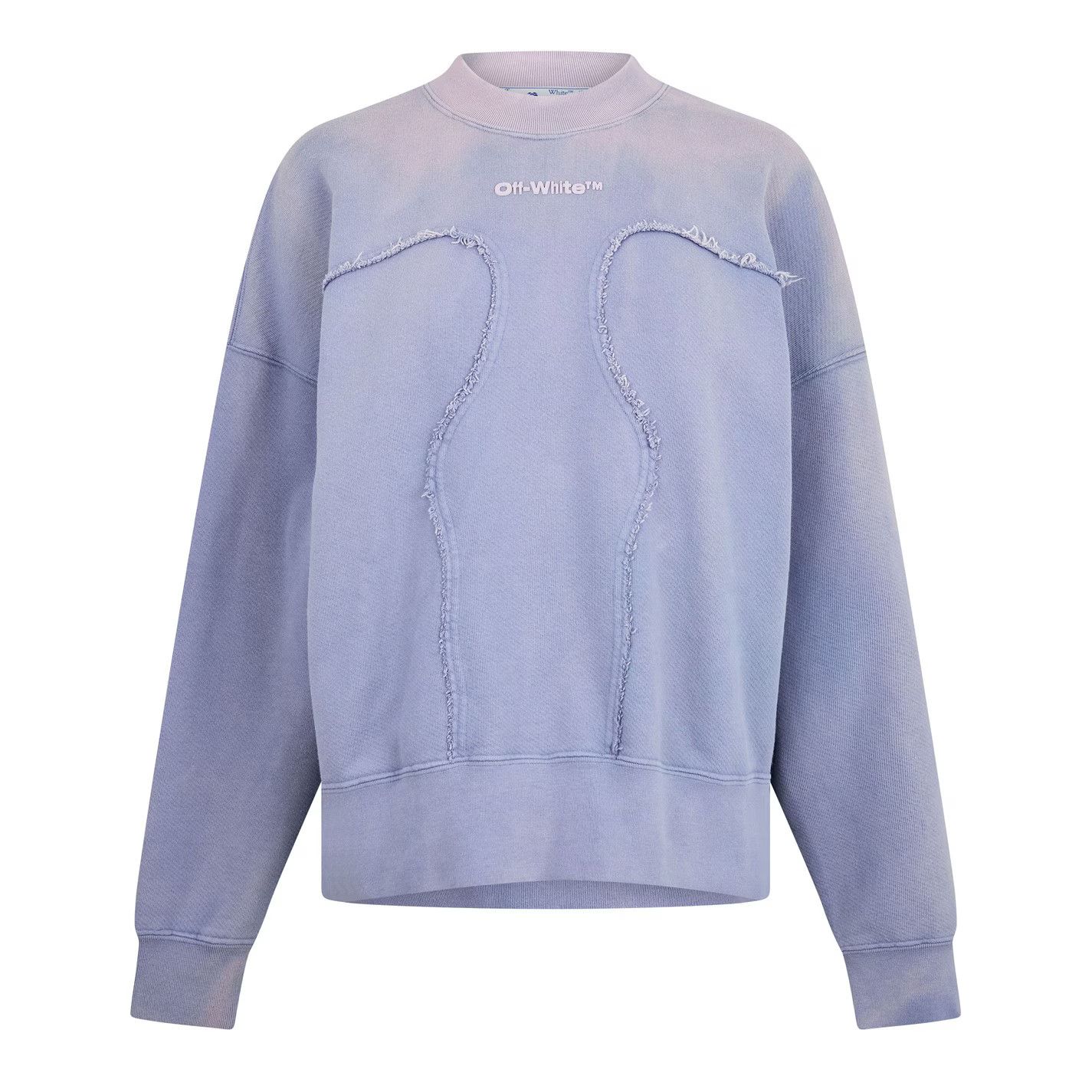 Off-White o1g2r1mq1224 Sweatshirt in Light Blue Size XS / US 0-2 / IT 36-38 - 1 Thumbnail