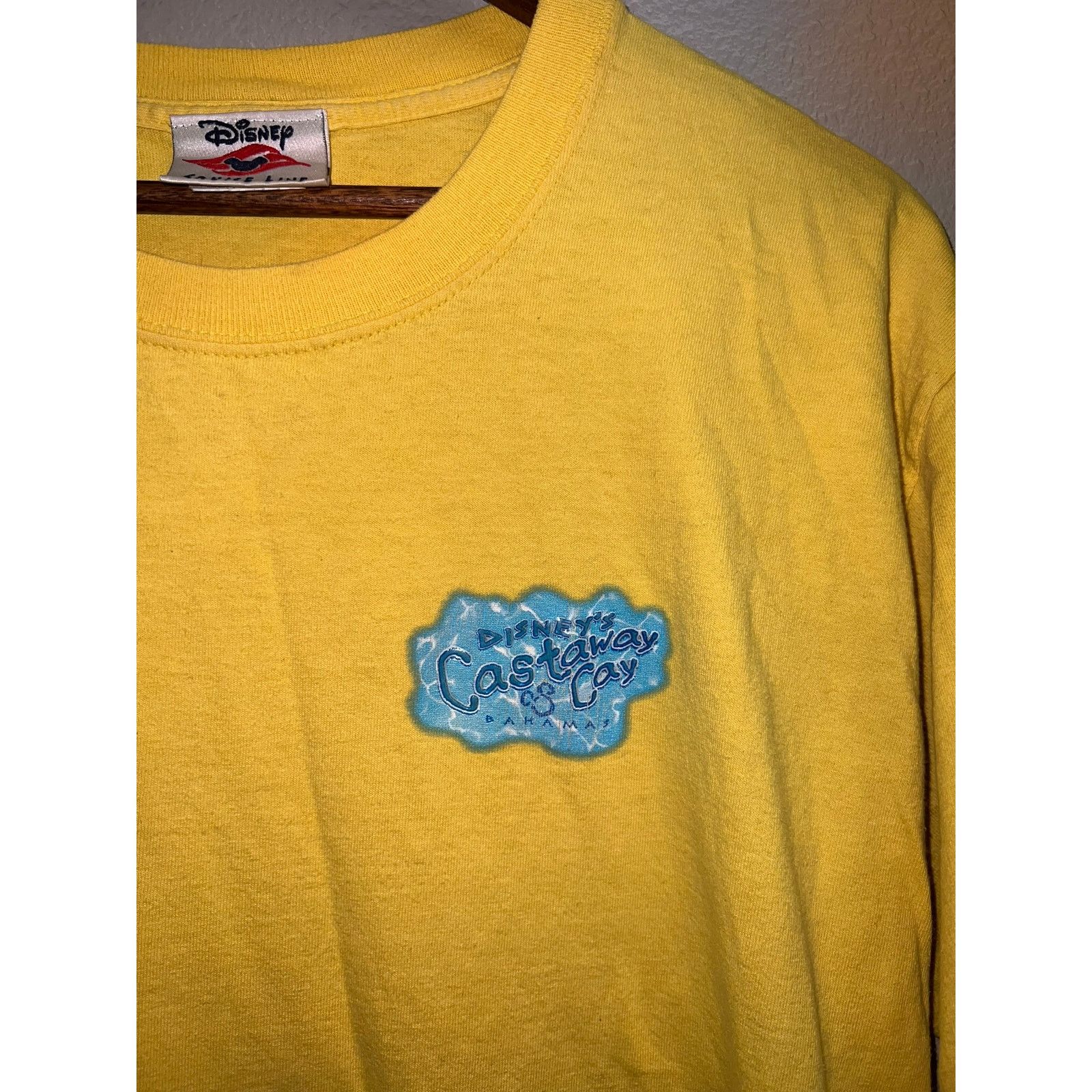 Disney Vintage Disney Cruise Line Shirt Castaway Cay Bahamas 90s L Size US L / EU 52-54 / 3 - 3 Thumbnail