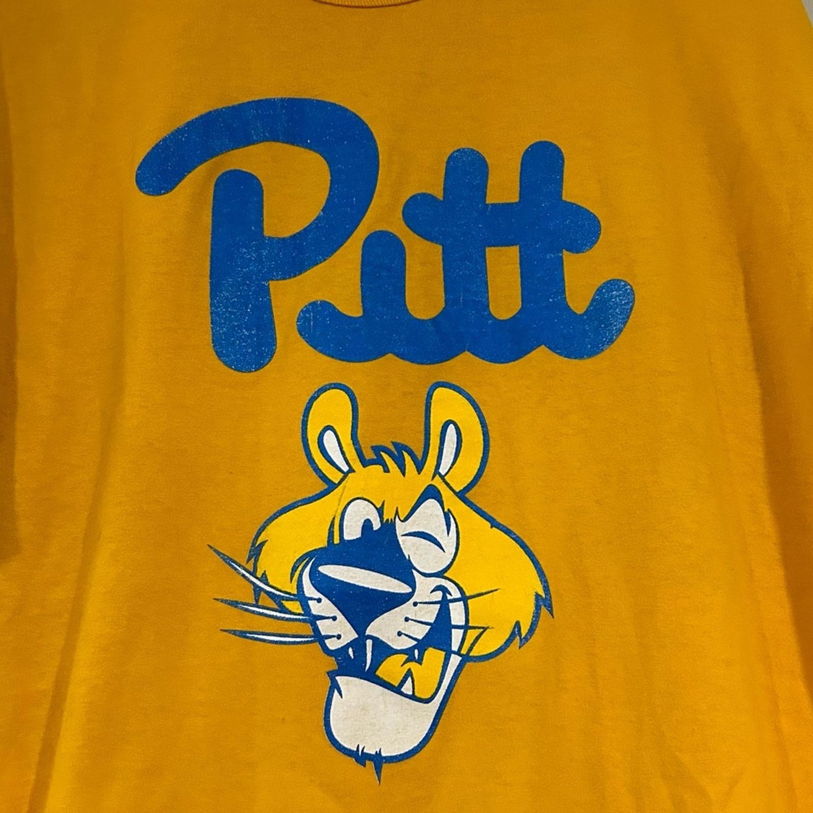 Russell Athletic Vintage University Of Pittsburgh Panthers Shirt Size US XXL / EU 58 / 5 - 2 Thumbnail