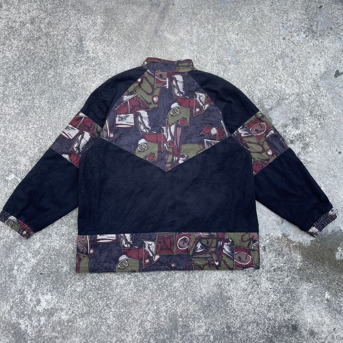 Japanese Brand × Vintage 🔥Rare🔥🇯🇵Sophiscated Natural Nice Design Wool Zipper Jacket Size US L / EU 52-54 / 3 - 4 Thumbnail