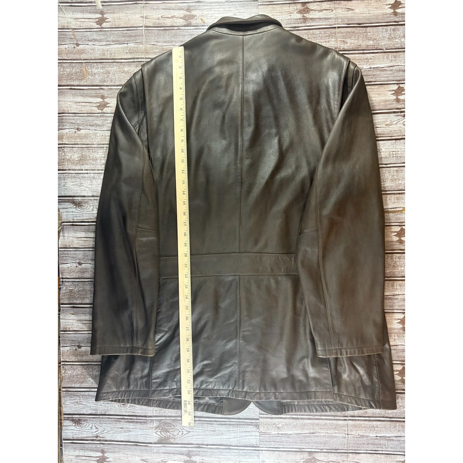 Brooks Brothers Brooks Brothers Heavy 3/4 lenght Leather Sport Coat Jacket S Size US XXL / EU 58 / 5 - 8 Thumbnail
