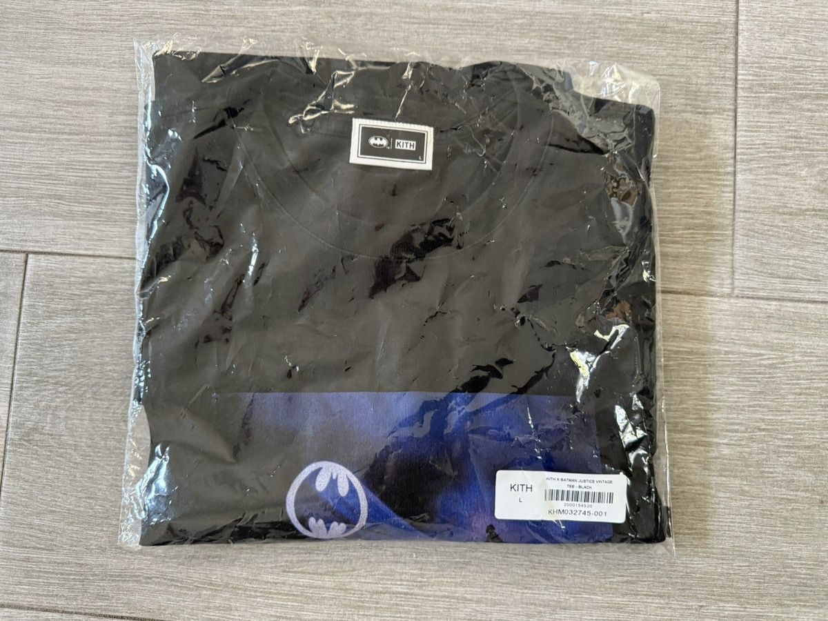 Kith KITH Batman Justice khm032745-001 Vintage Tee Black Sz Large Size US L / EU 52-54 / 3 - 9 Thumbnail