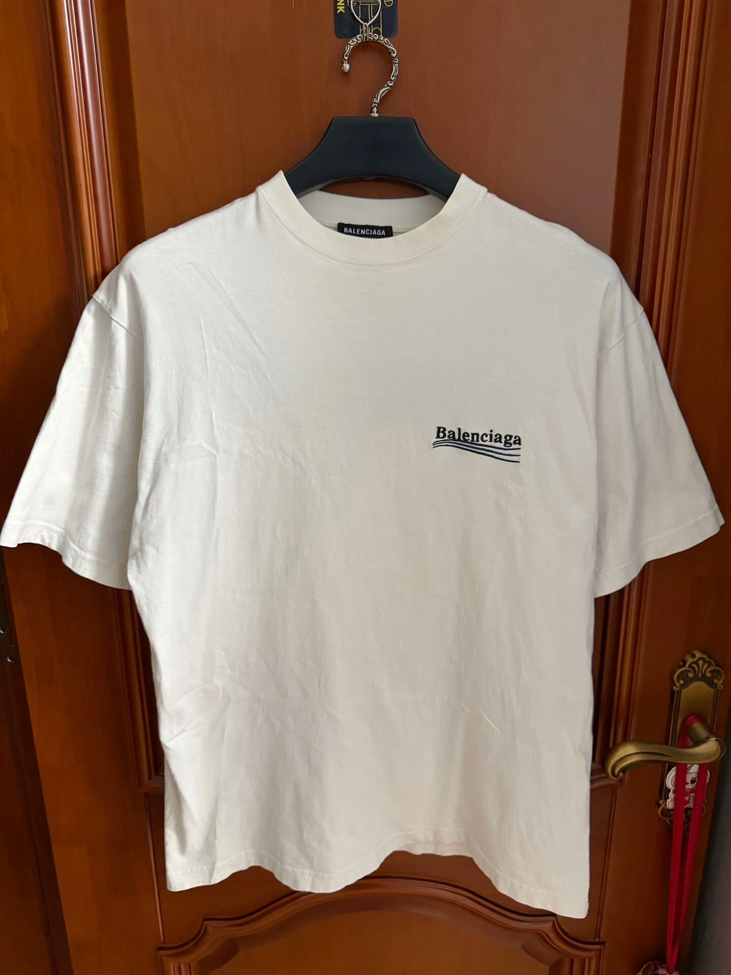 Balenciaga Balenciaga Retro Embroidered T-Shirt XXS Women Size XXS / US 00 / IT 34 - 1 Thumbnail
