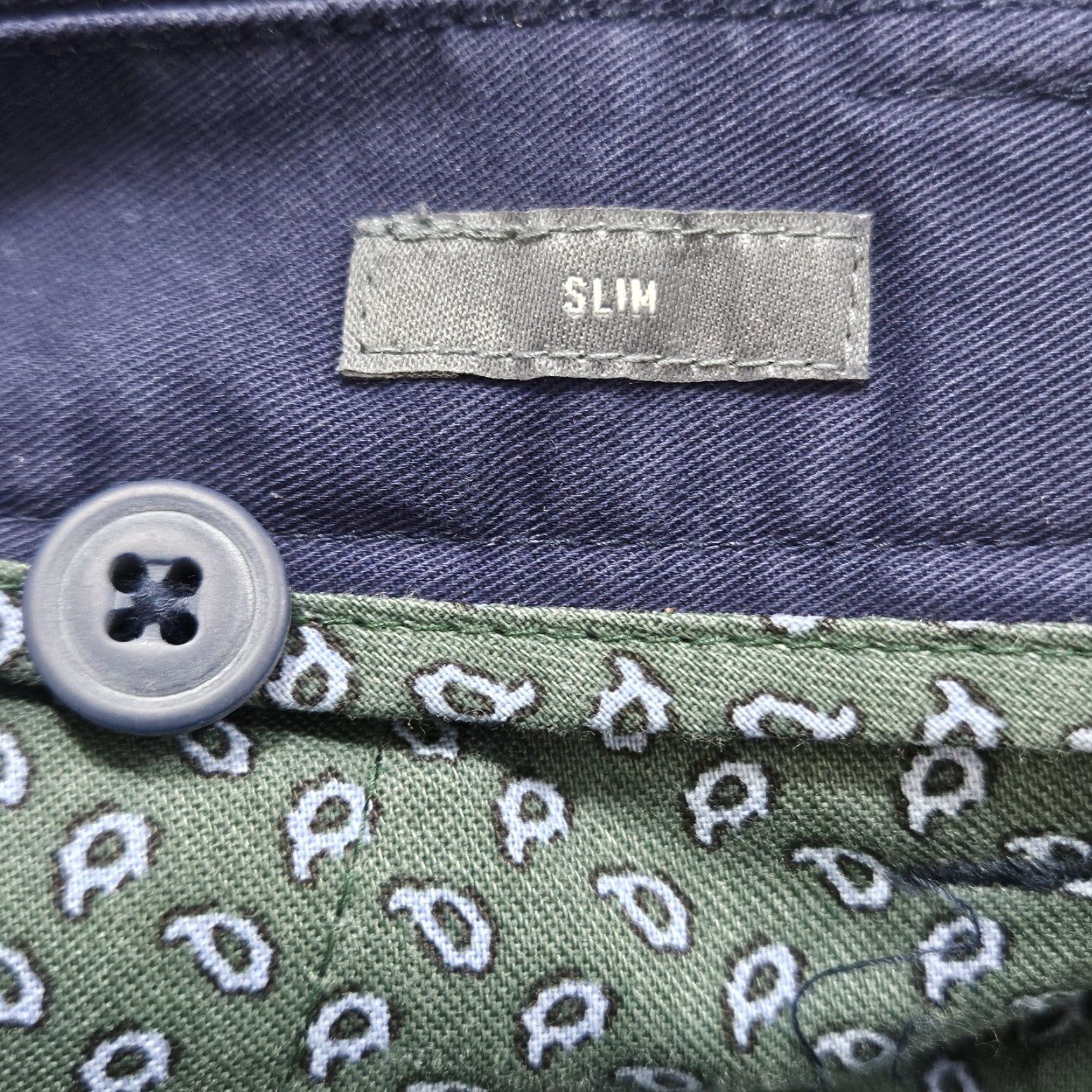 Bonobos Bonobos Navy Slim Cotton Blend Straight Leg Flat Front Chino Pants 33x32 Mens Pants Slim Navy Bonobos Straight Leg Chino Comfortable Flat Front 33 32 Size US 33 - 5 Thumbnail