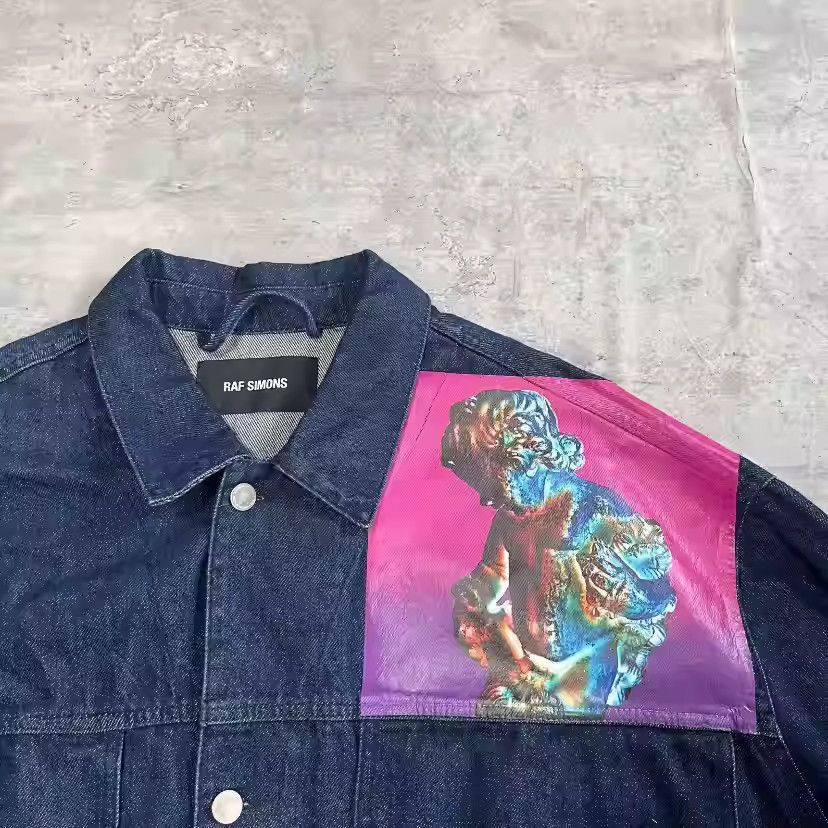 Raf Simons Raf Simons 18ss patch denim jacket-2505 Size US M / EU 48-50 / 2 - 4 Thumbnail