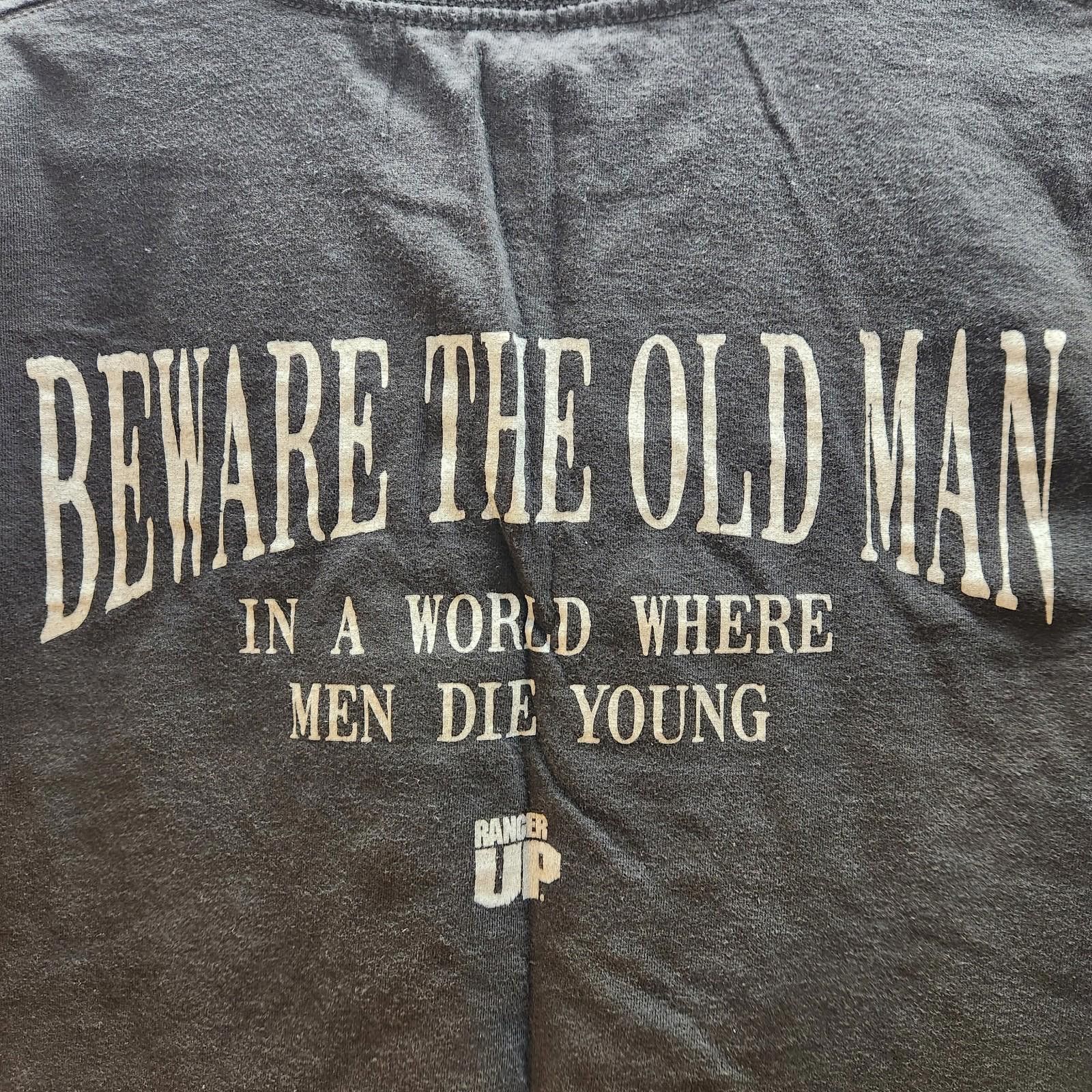 Designer Ranger Up Old Mans Club Black Tshirt Size XL Size US XL / EU 56 / 4 - 5 Thumbnail