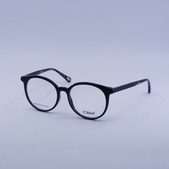 Chloe 🕶️ New Chloe CH0006O 006 Eyeglasses - Blue Frame 52mm Size ONE SIZE - 5 Thumbnail