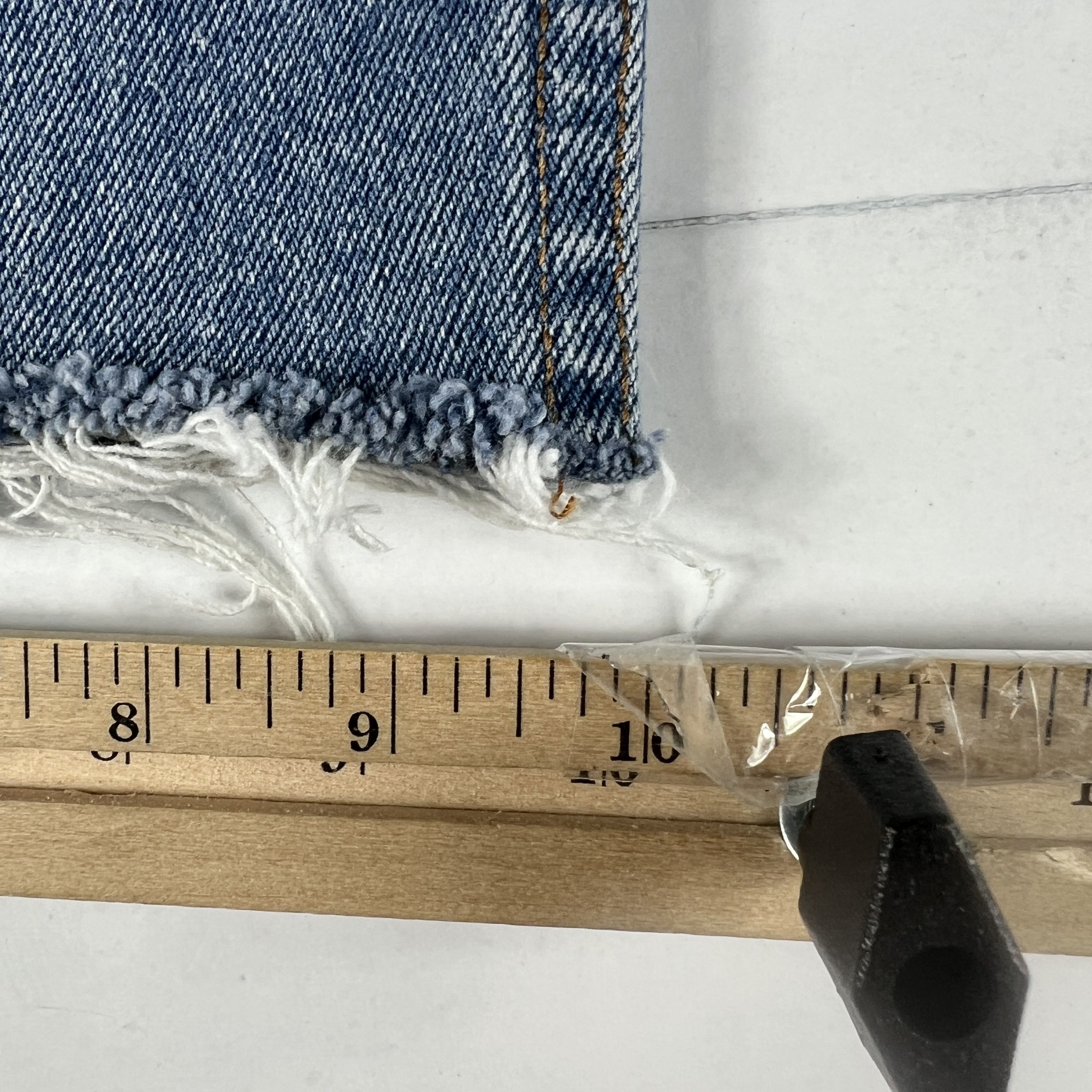 Wrangler VTG Wrangler Shorts Faded Cut Off Denim Jorts Talon Zipper Size US 30 / EU 46 - 11 Thumbnail