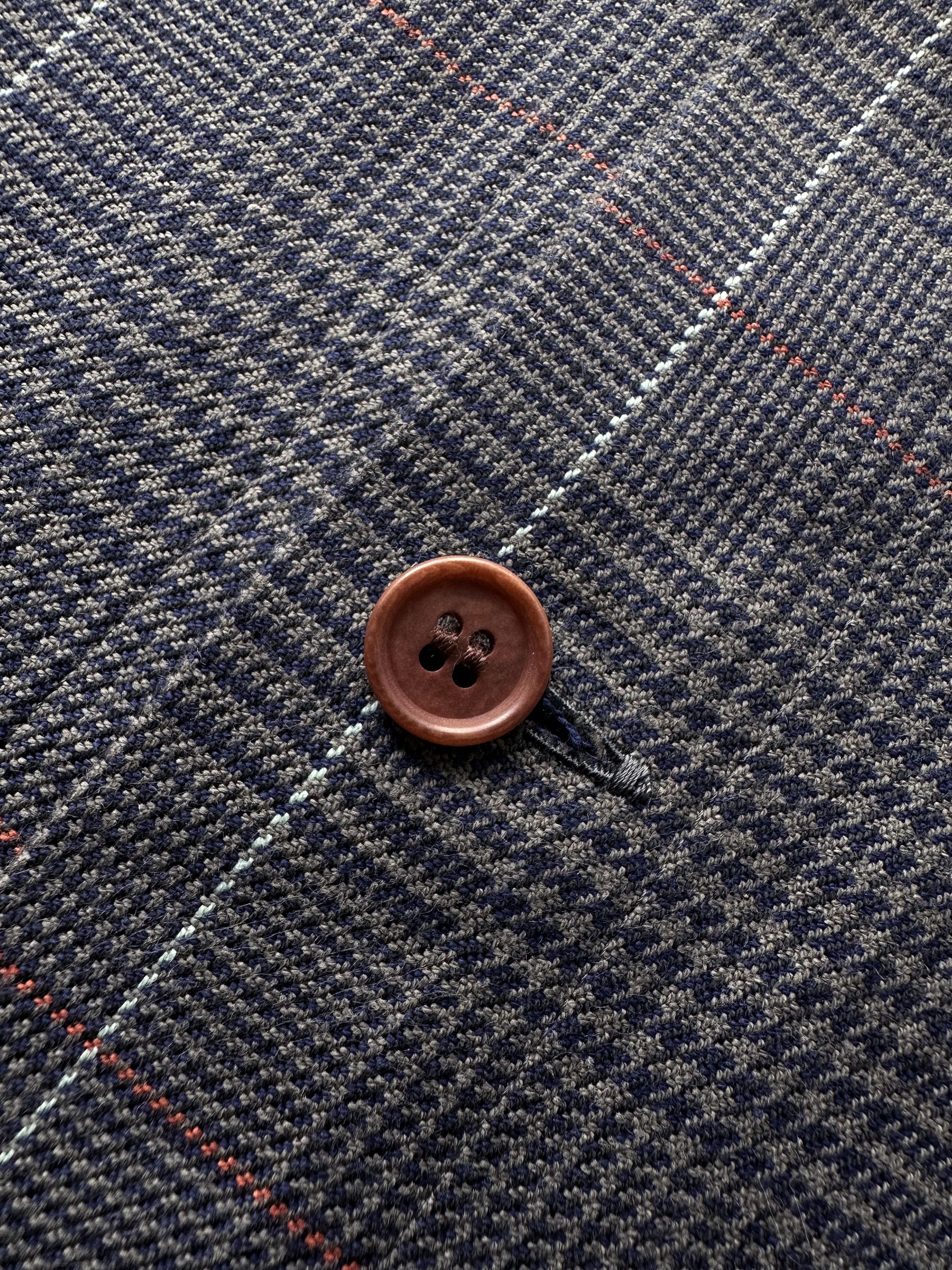 Christopher Nemeth × Japanese Brand Christopher Nemeth grey check trench jacket Size US M / EU 48-50 / 2 - 5 Thumbnail
