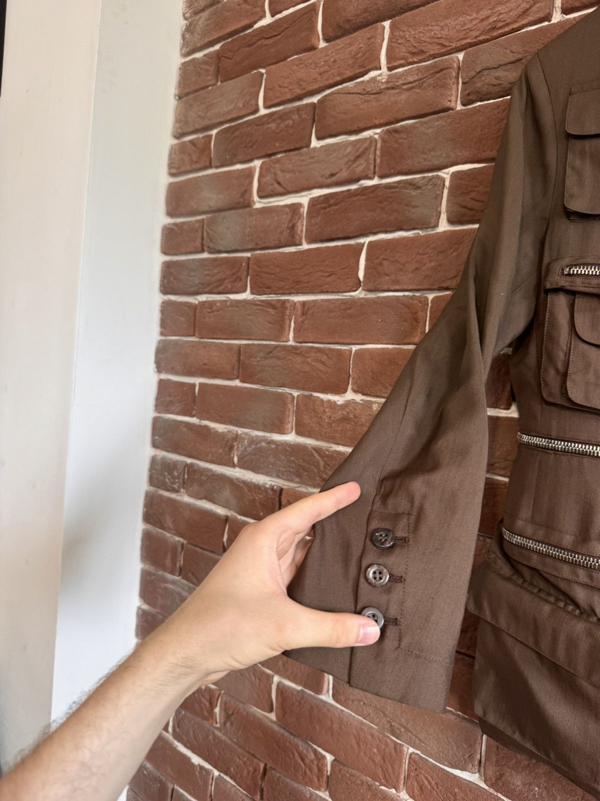 Jean Paul Gaultier 90s Archive Jean Paul Gaultier Multipocket Cargo blazer Size M / US 6-8 / IT 42-44 - 3 Thumbnail