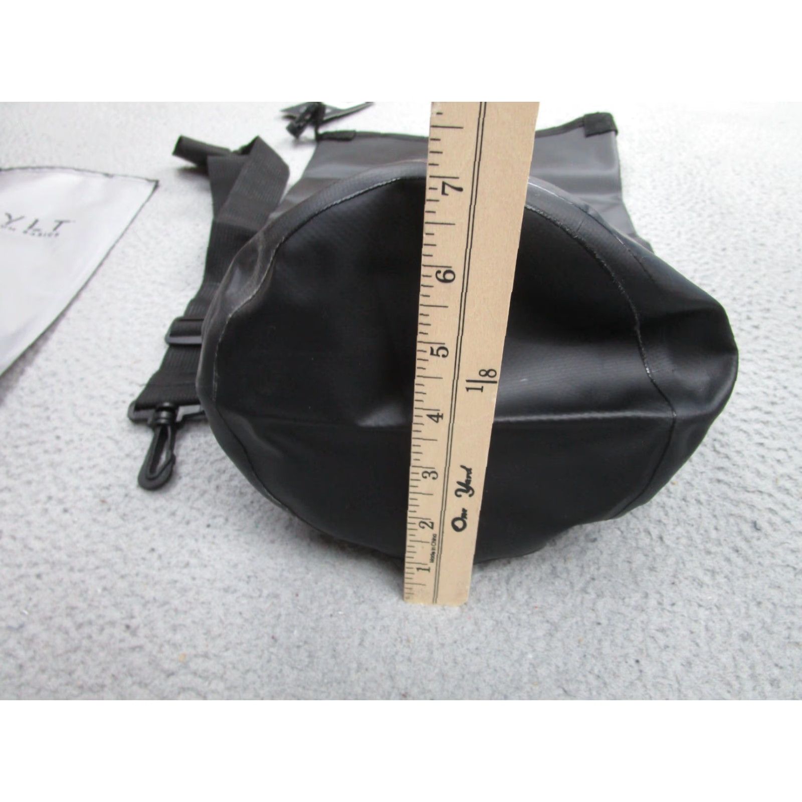 Vintage BYLT Duffle Bag Men Travel Sling Crossbody Black Adult Medium–Size Lightweight PU Purse Gym Duffle Size ONE SIZE - 4 Thumbnail