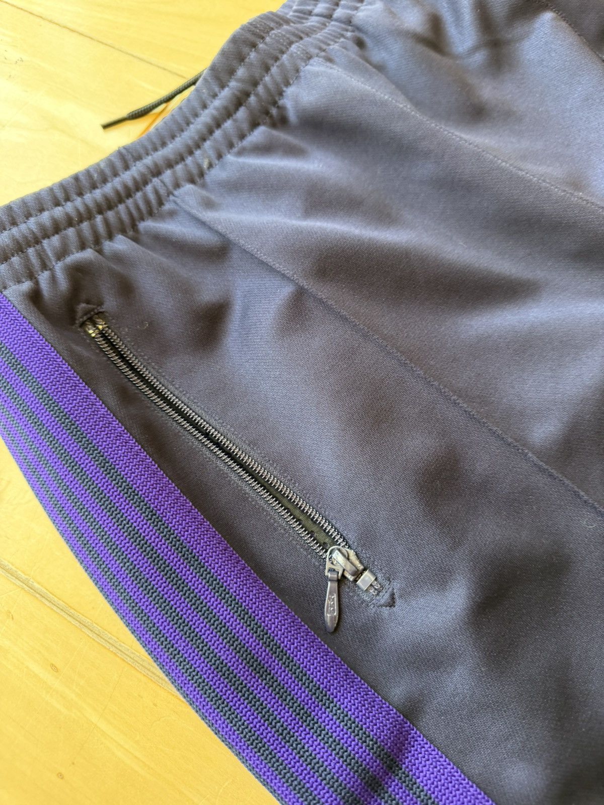 Needles Regular Fit Track Pants Navy/Purple Size US 34 / EU 50 - 4 Thumbnail