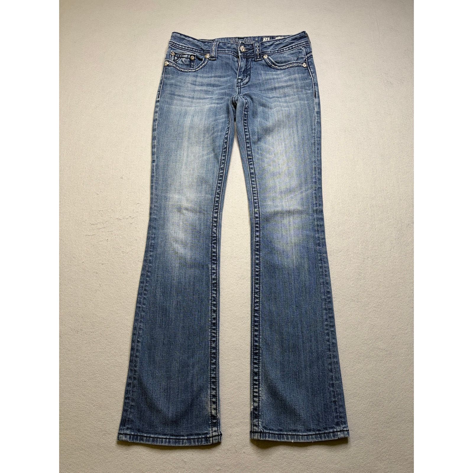 Miss Me Y2K Miss Me Bootcut Jeans Women’s Size 28 Distress Flare Size 28" / US 6 / IT 42 - 2 Thumbnail