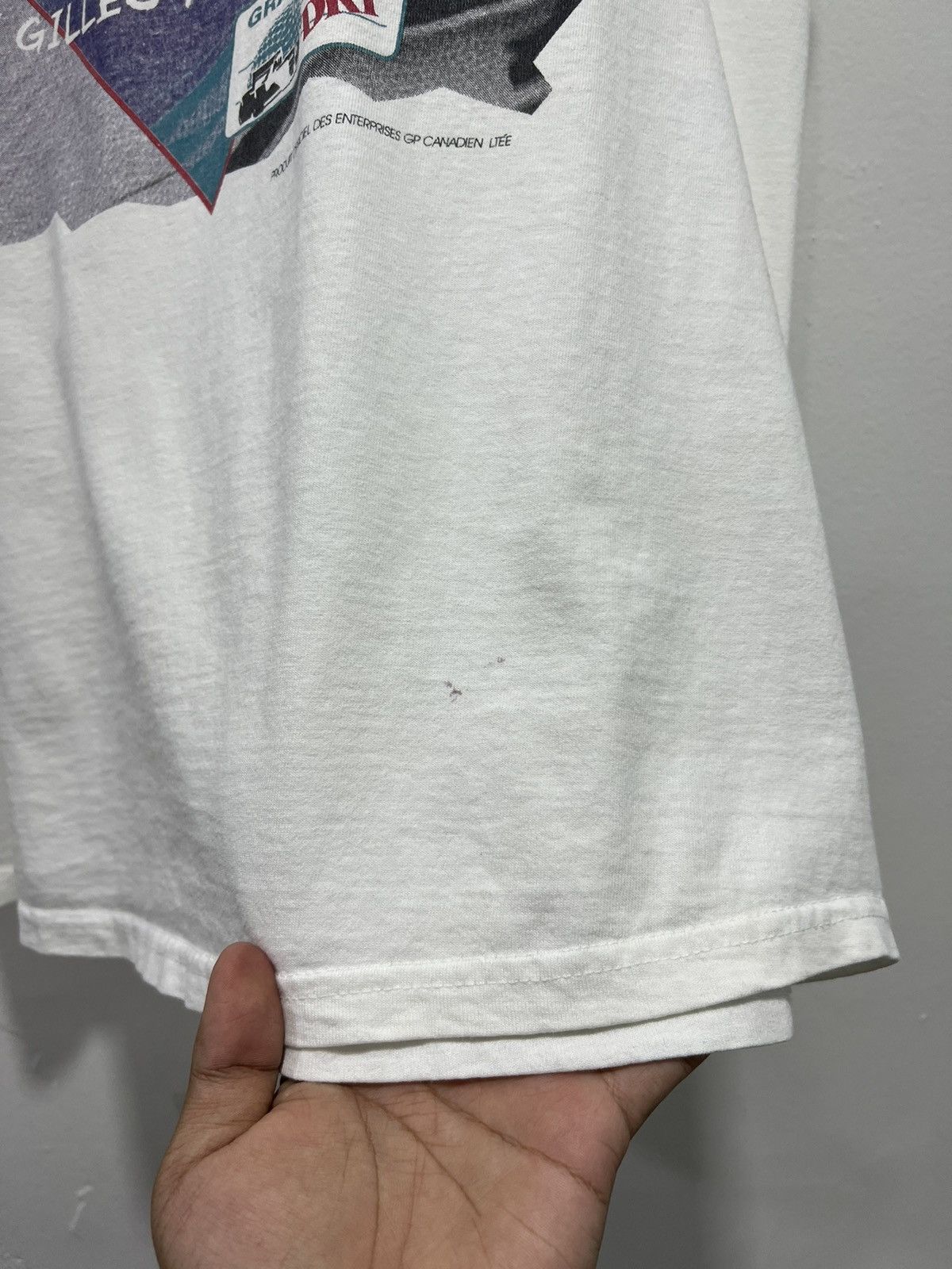 Formula 1 × Vintage Vintage 90’s Formula 1 Grand Prix Molson Du Canada Tshirt Size US L / EU 52-54 / 3 - 4 Thumbnail