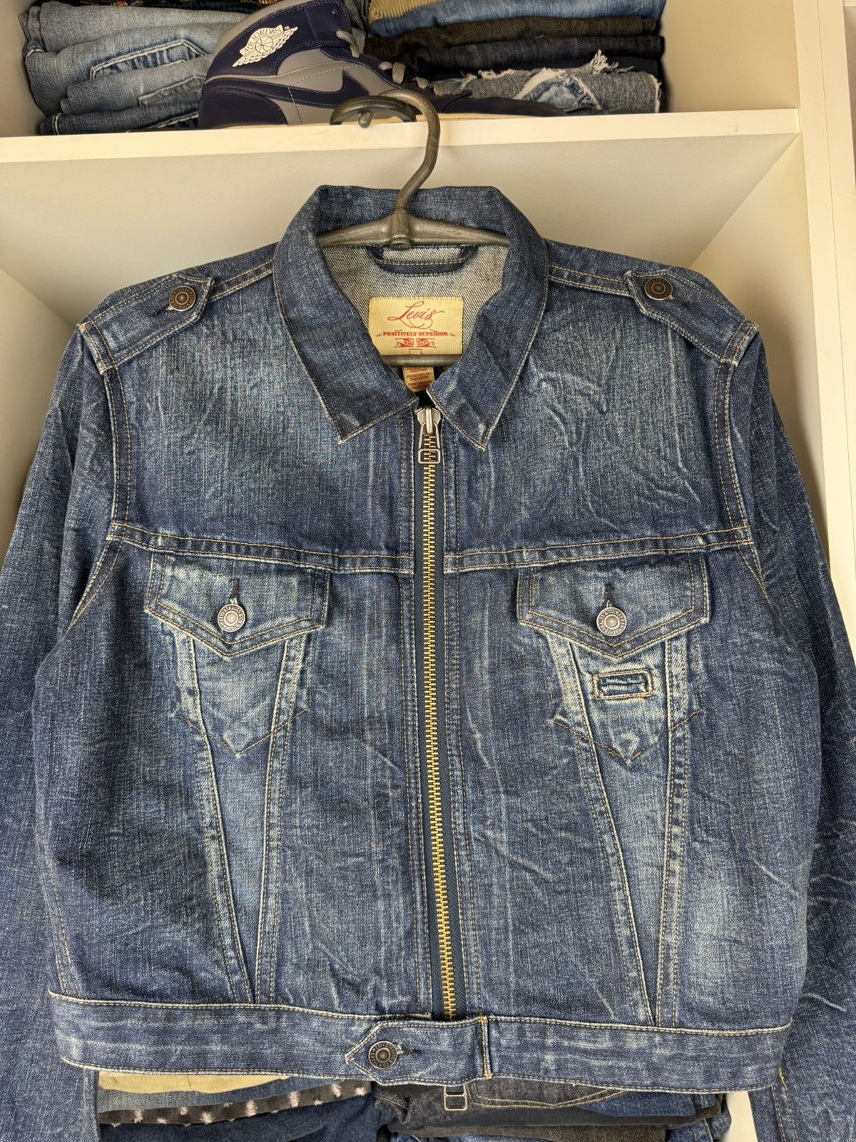 Levi's Levis Positively Superior Womens Denim Jacket Size L / US 10 / IT 46 - 5 Thumbnail