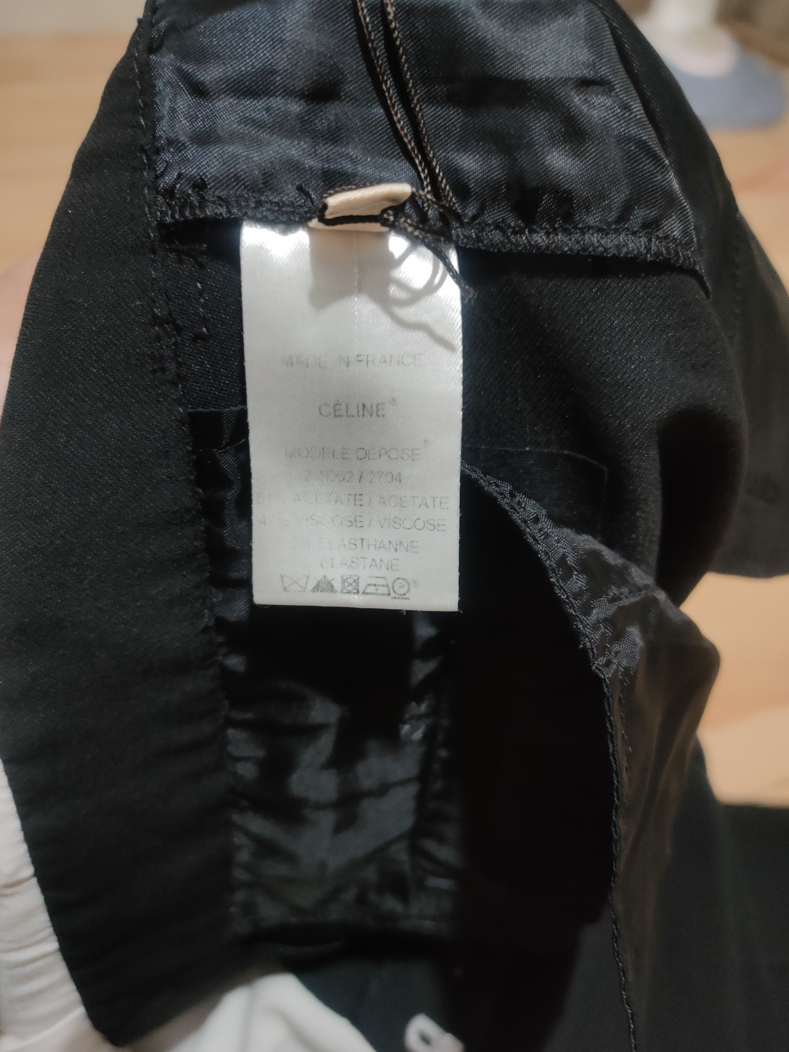 Celine CELINE WOOL JUMPSUIT OVERALLS Size 28" / US 6 / IT 42 - 11 Thumbnail