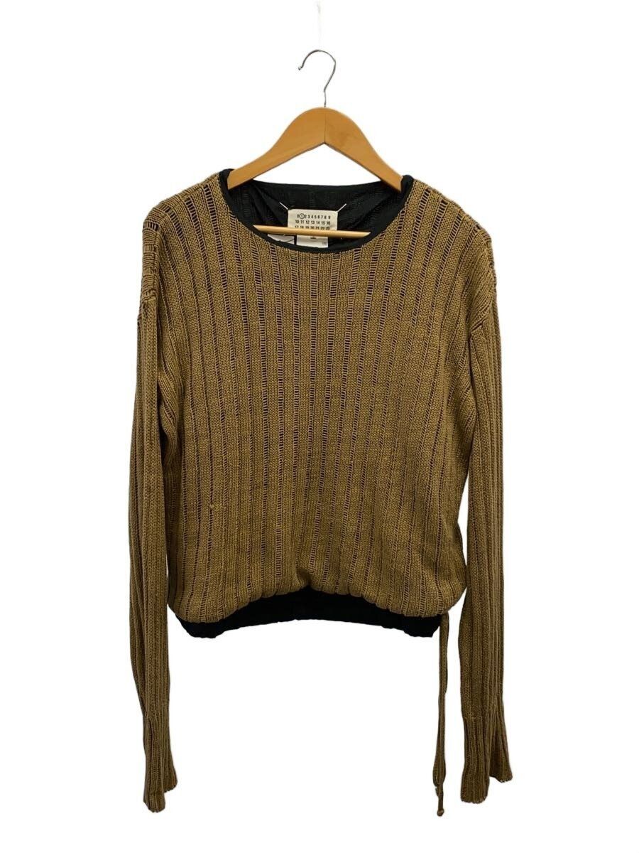 Maison Margiela Ribbed Layered Hemp Knit Sweater Size US XS / EU 42 / 0 - 1 Thumbnail