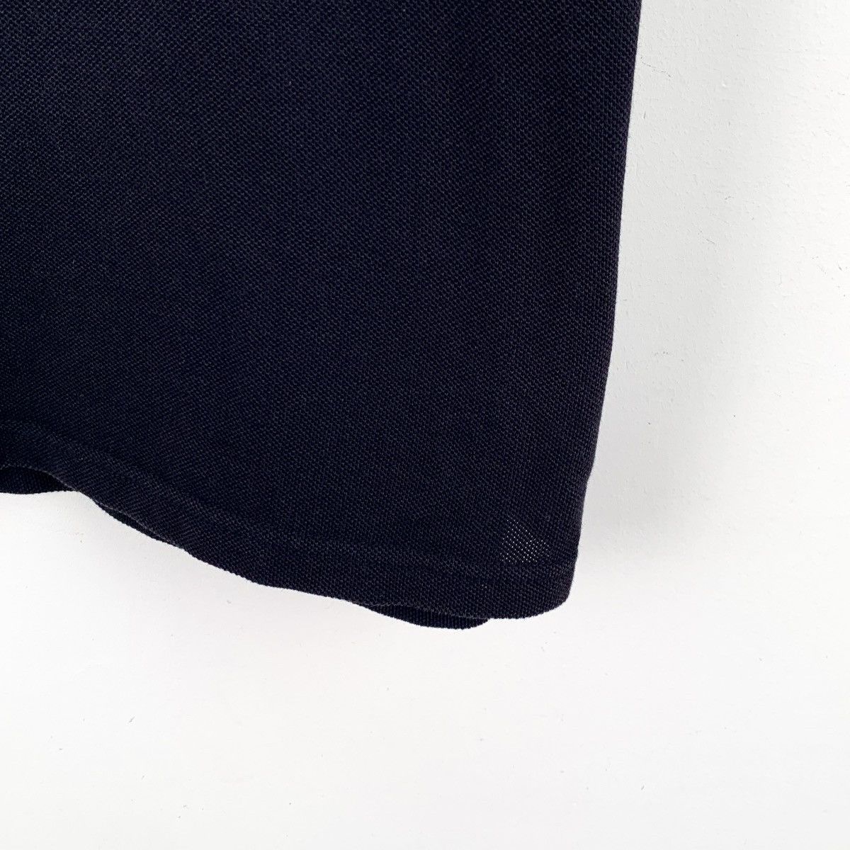 Moncler Moncler Black Logo Patch Cotton Polo Shirt K26WX Size US S / EU 44-46 / 1 - 4 Thumbnail