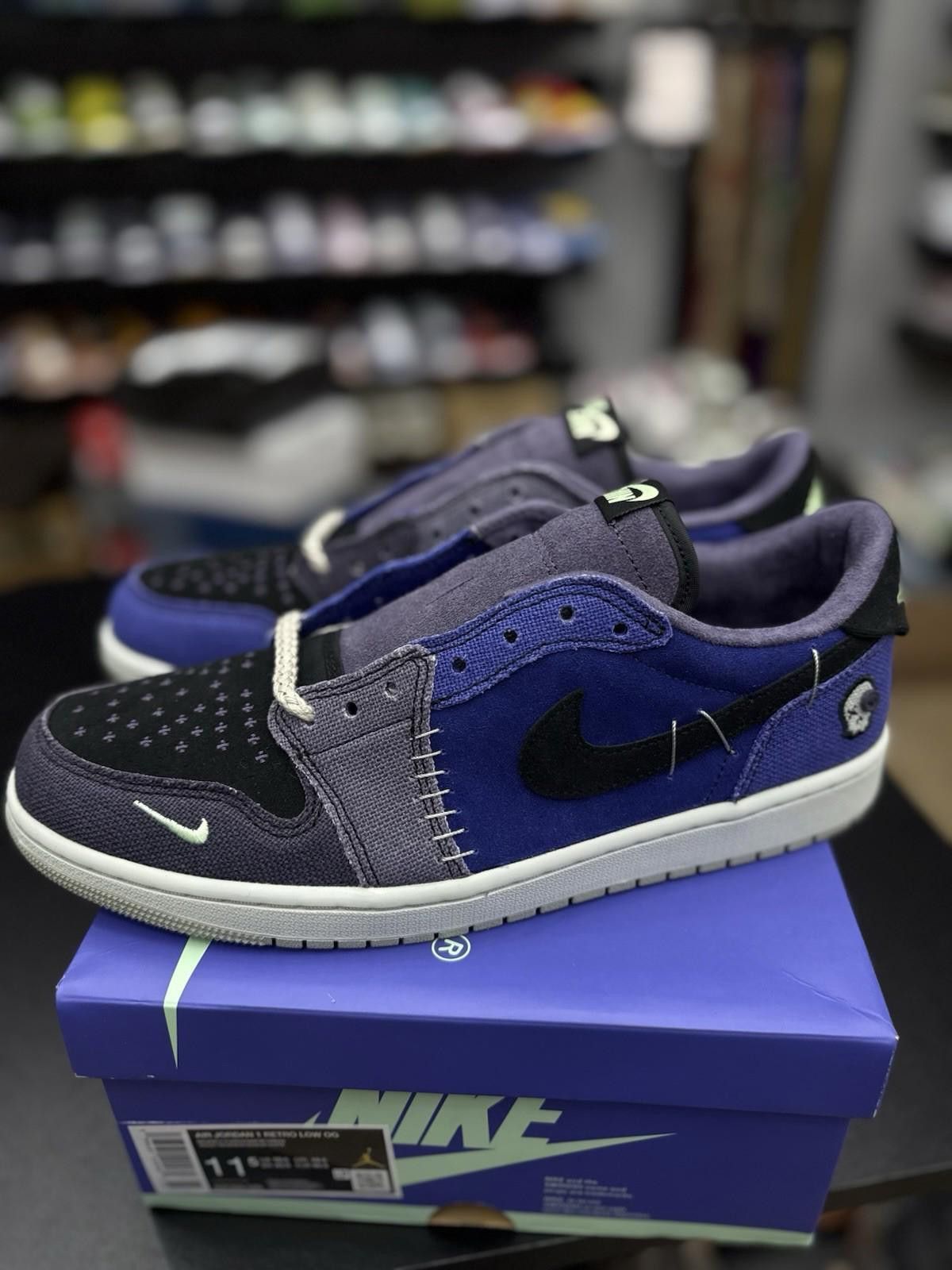Jordan Brand 11.5- Air Jordan 1 Low OG Zion Williamson ‘Voodoo Alternate Size US 11.5 / EU 44-45 - 7 Thumbnail