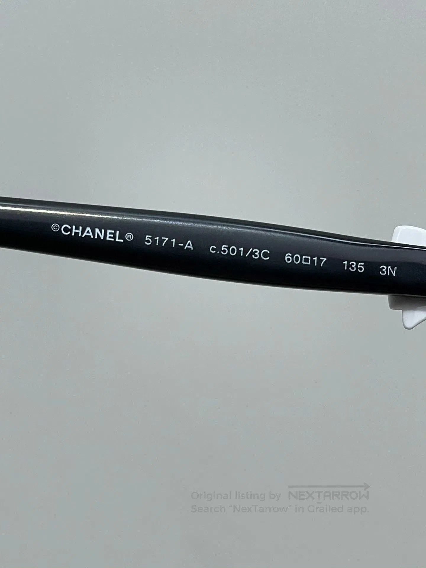Chanel Chanel White Bow Logo Glasses. Size ONE SIZE - 9 Thumbnail