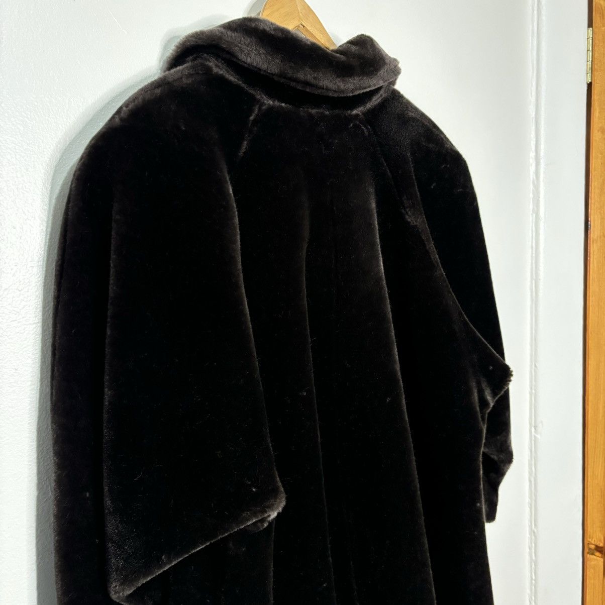 Vintage Vintage 1970s Dark Brown Fur Coat Jacket Size S / US 4 / IT 40 - 7 Thumbnail