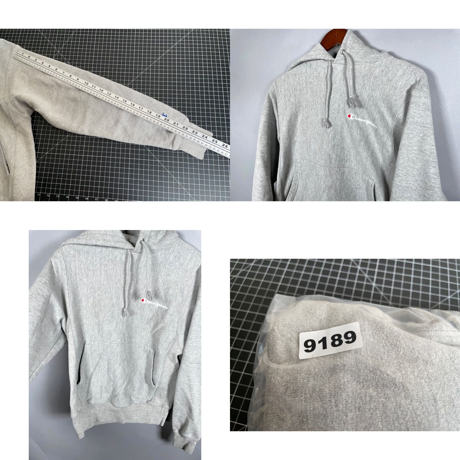Champion VTG Champion Reverse Weave Hoodie Adult Medium Heather Gray Sweatshirt 90s Size US M / EU 48-50 / 2 - 8 Thumbnail