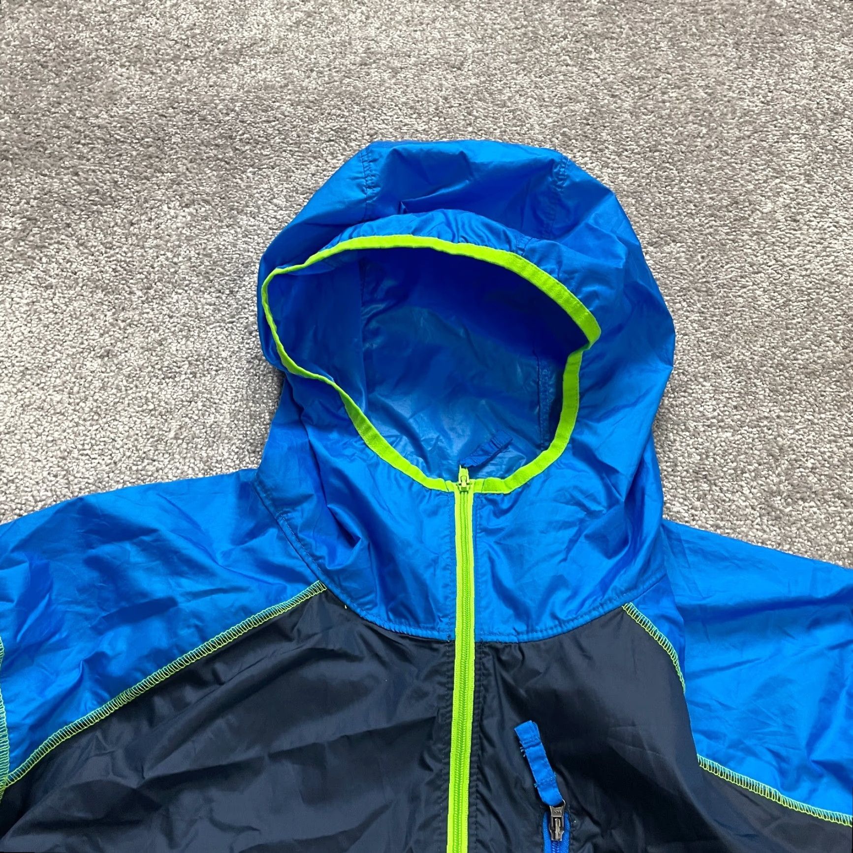 Vintage Columbia Jacket Mens Large Blue Lightweight Windbreaker Full Zip Hooded Activewear Casual Travel Size US L / EU 52-54 / 3 - 3 Thumbnail