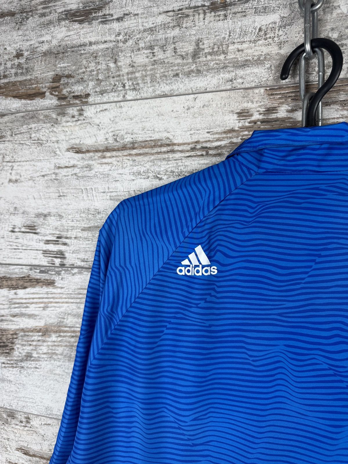 Adidas Mens Vintage Adidas Real Madrid track jacket olympic jersey Size US L / EU 52-54 / 3 - 15 Thumbnail