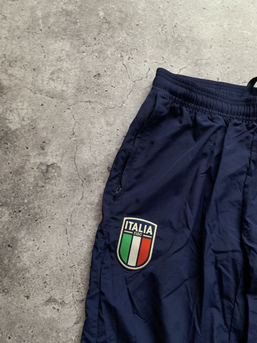 Adidas × Vintage 🔥ADIDAS ITALY TRACK PANTS SOCCER SWEATPANTS Size US 32 / EU 48 - 6 Thumbnail