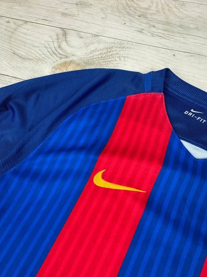 Nike Nike FC Barcelona 2016 2017 Home Shirt Soccer Jersey Size US XL / EU 56 / 4 - 5 Thumbnail