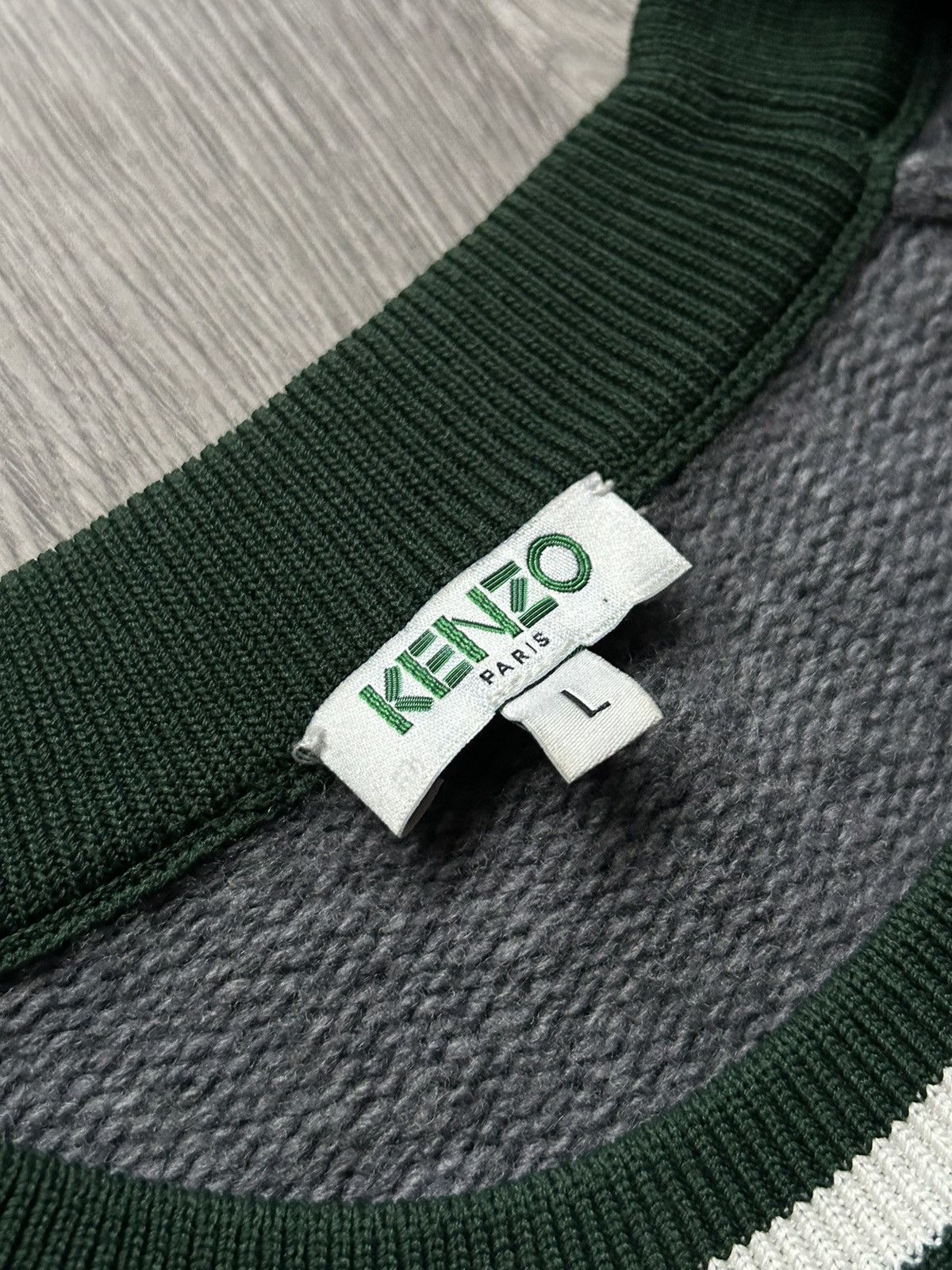 Kenzo × Vintage SWEATER KENZO 🔘 STREETWEAR 🔘 SIZE: L 🔘 RAR ITEM 🔘 Size US L / EU 52-54 / 3 - 6 Thumbnail