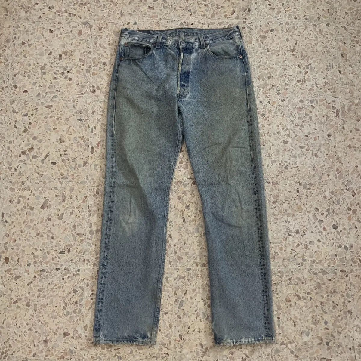 Levi's 1990’s Vintage Levi’s 501xx Jeans 34x32 Levis Denim Pants Size US 34 / EU 50 - 1 Preview