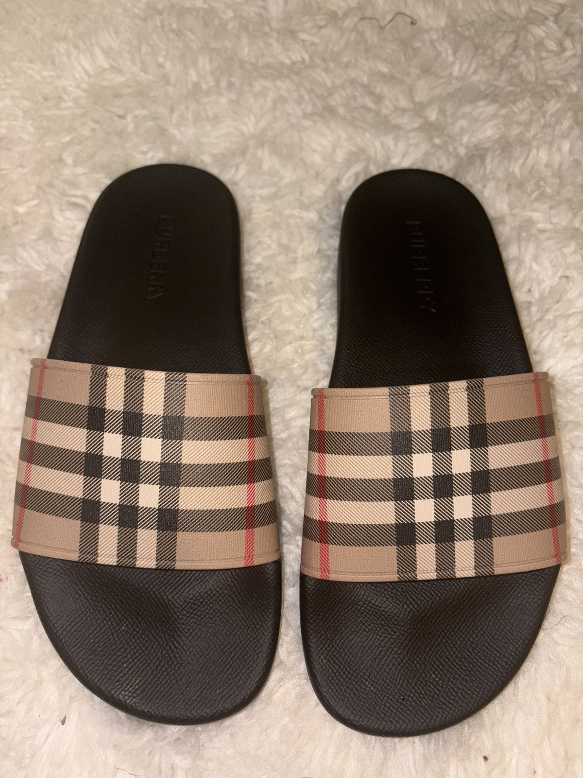 Burberry Burberry Furley Vintage Check Slide Sandals Size US 8 / IT 38 - 3 Thumbnail