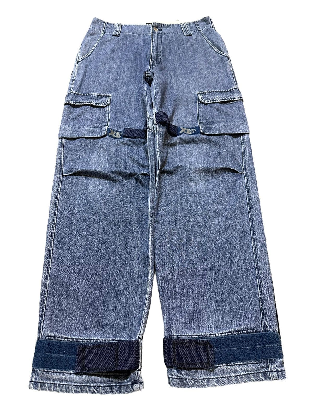 Vintage Xlarge Multipocket Tactical Style Hip Hop Baggy Jean