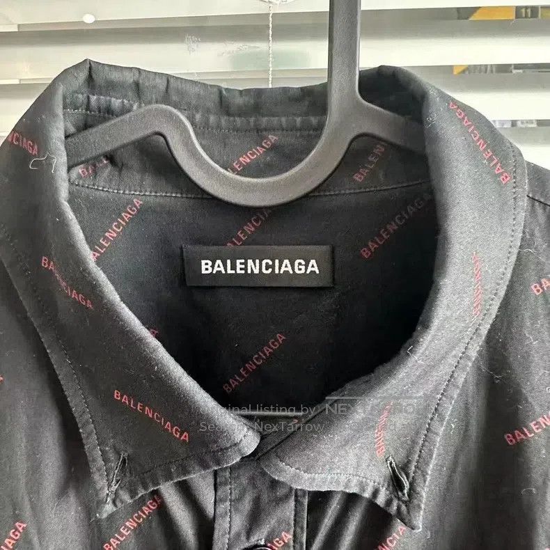 Balenciaga Balenciaga size 39 Red floral print shirt Size US M / EU 48-50 / 2 - 3 Thumbnail