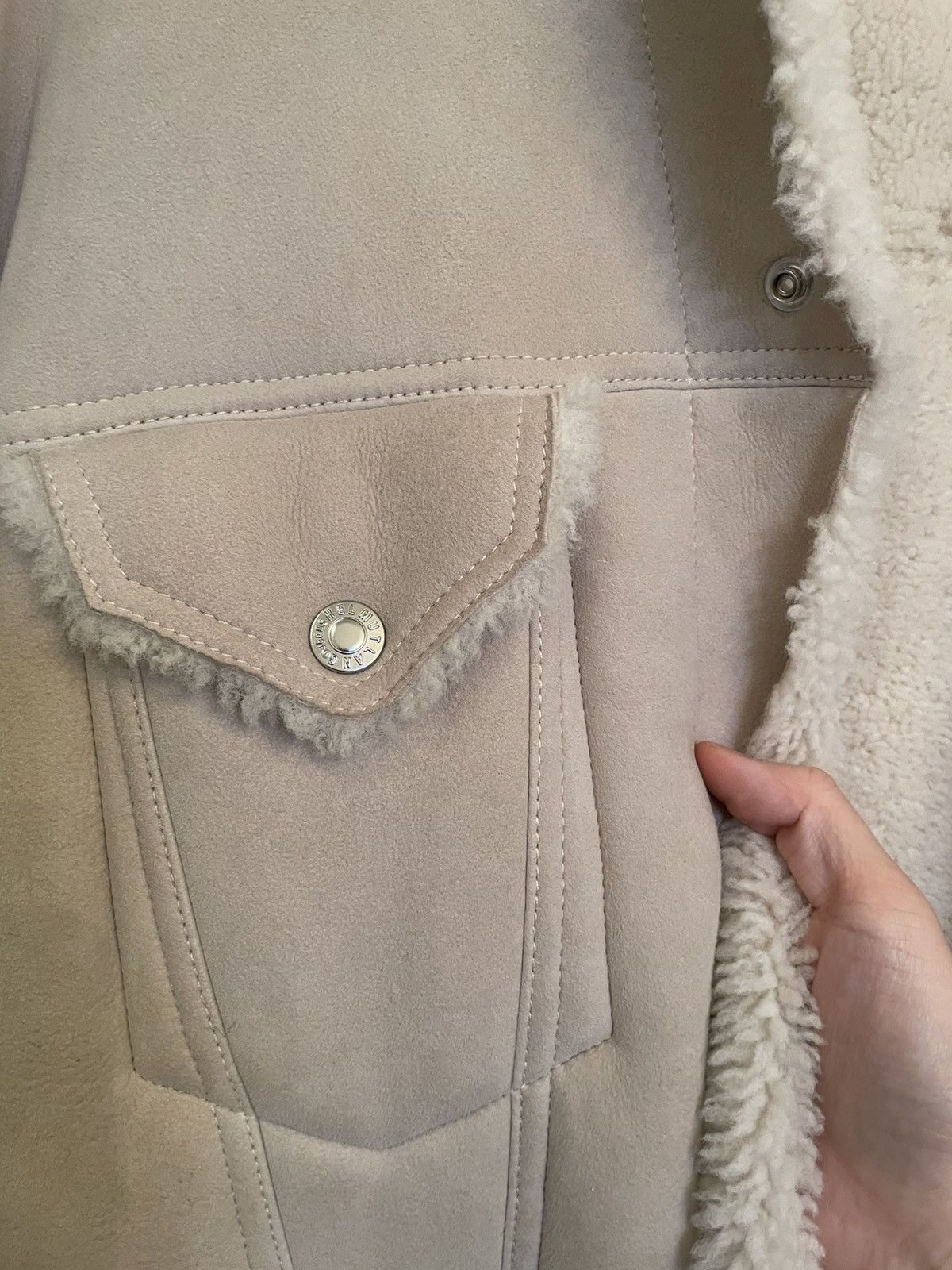 Helmut Lang Helmut Lang Shearling jacket Size US XL / EU 56 / 4 - 5 Thumbnail
