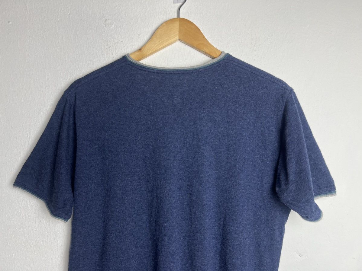 Beams Japan Beams Cut off V-Neck Japan T Shirt Size US S / EU 44-46 / 1 - 6 Thumbnail