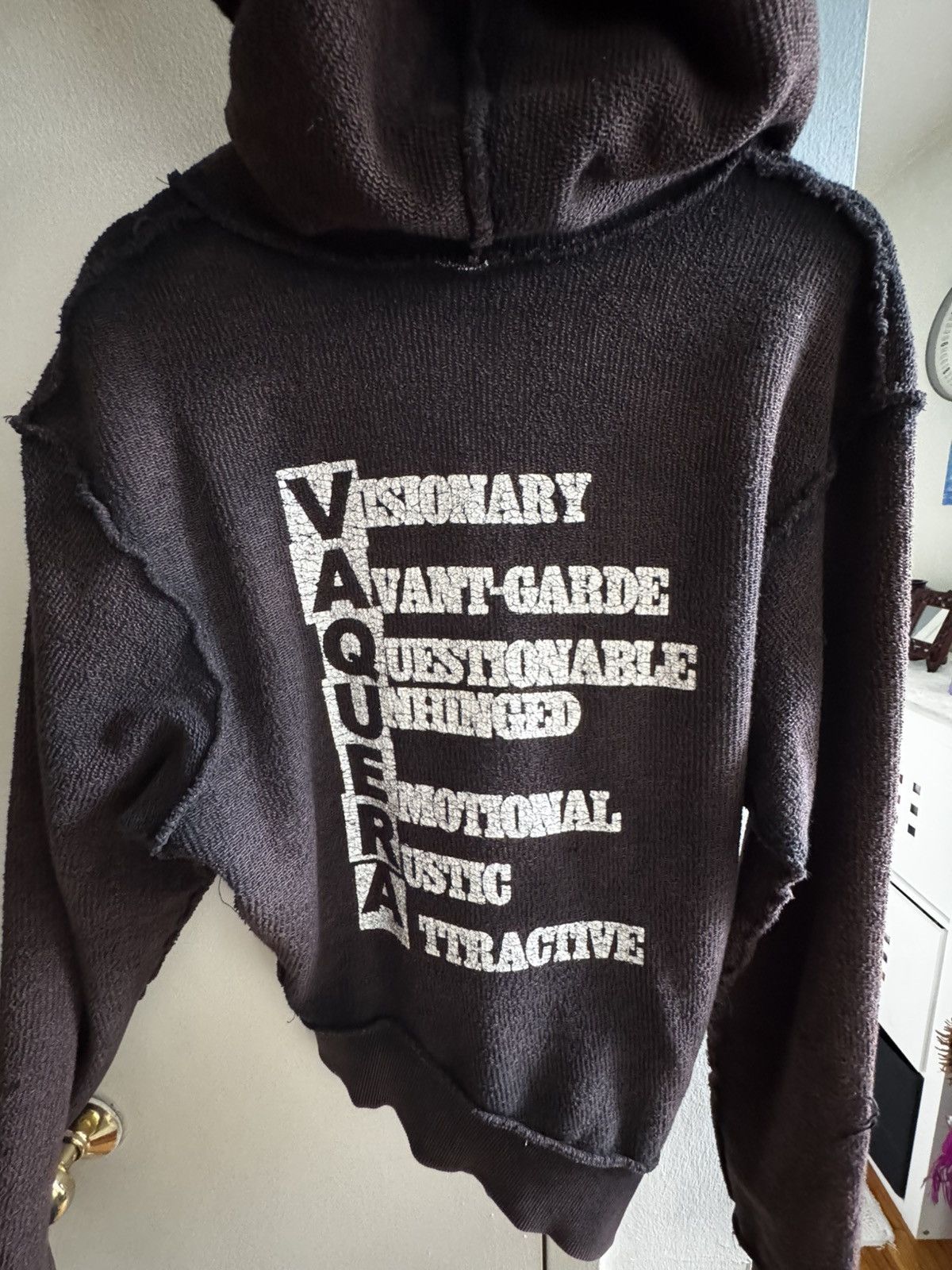 Vaquera SOLDD!!Vaquera Anarchy Asymmetrical hoodie Size US M / EU 48-50 / 2 - 3 Thumbnail