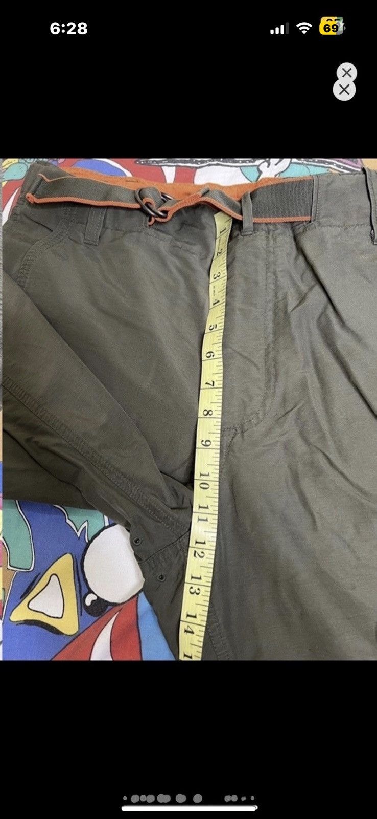 Gap ***FINAL DROP***RARE 00s GAP CROPPED NYLON CARGO L/36 Size US 36 / EU 52 - 7 Thumbnail