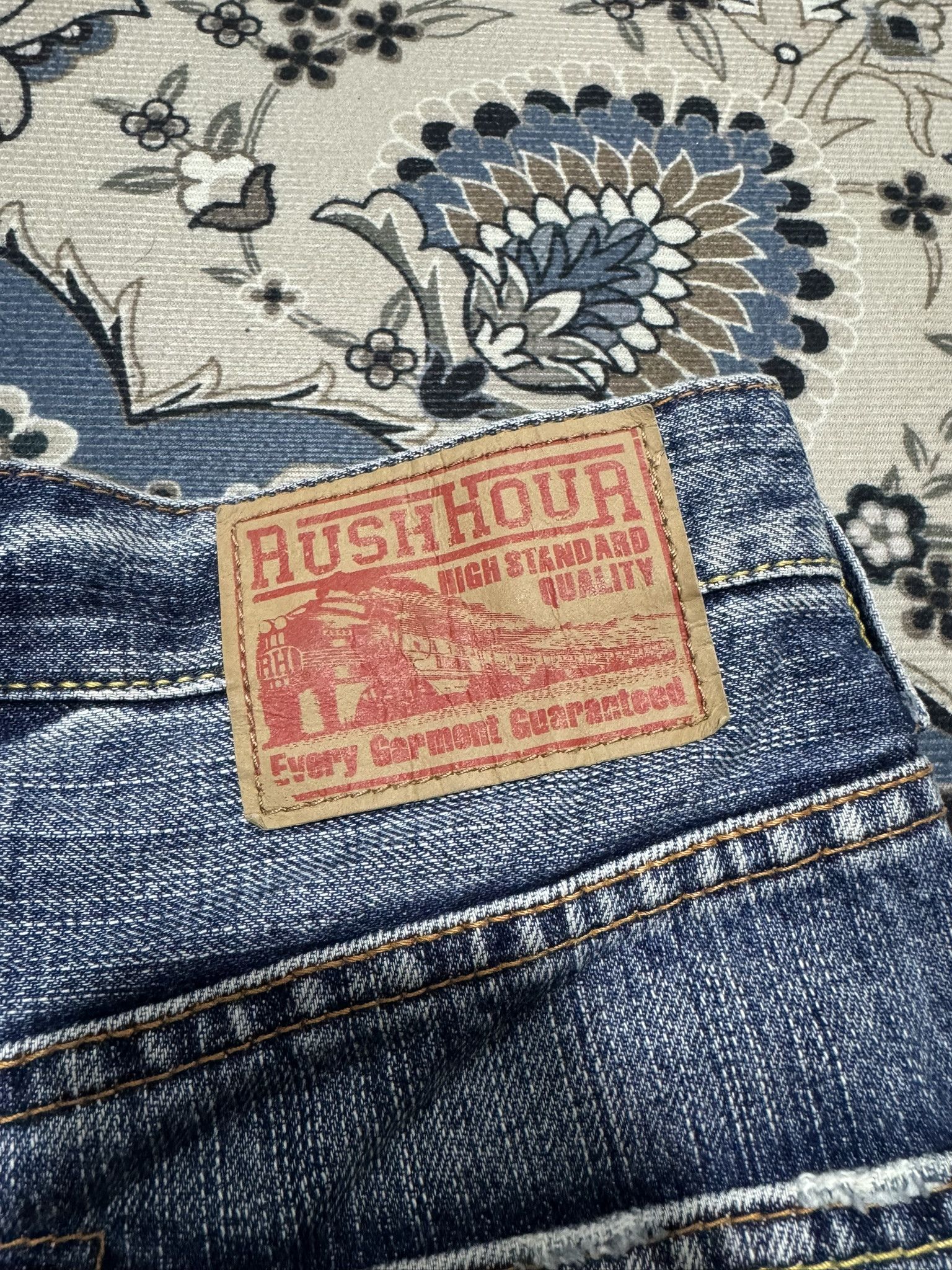 Hysteric Glamour × Japanese Brand Japanese Brand Rush Hours Ripped Distressed Jeans Kapital Size US 29 - 10 Thumbnail