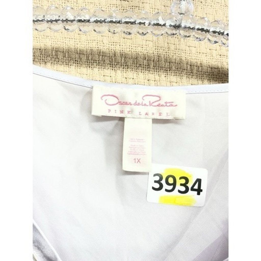 Oscar De La Renta VTG Oscar De La Renta Satin Nightgown Women Plus Size 1X Size ONE SIZE - 2 Thumbnail